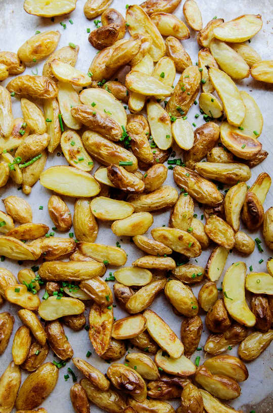 Baked Garlic Herb Potato Wedges Damn Delicious Kitchn