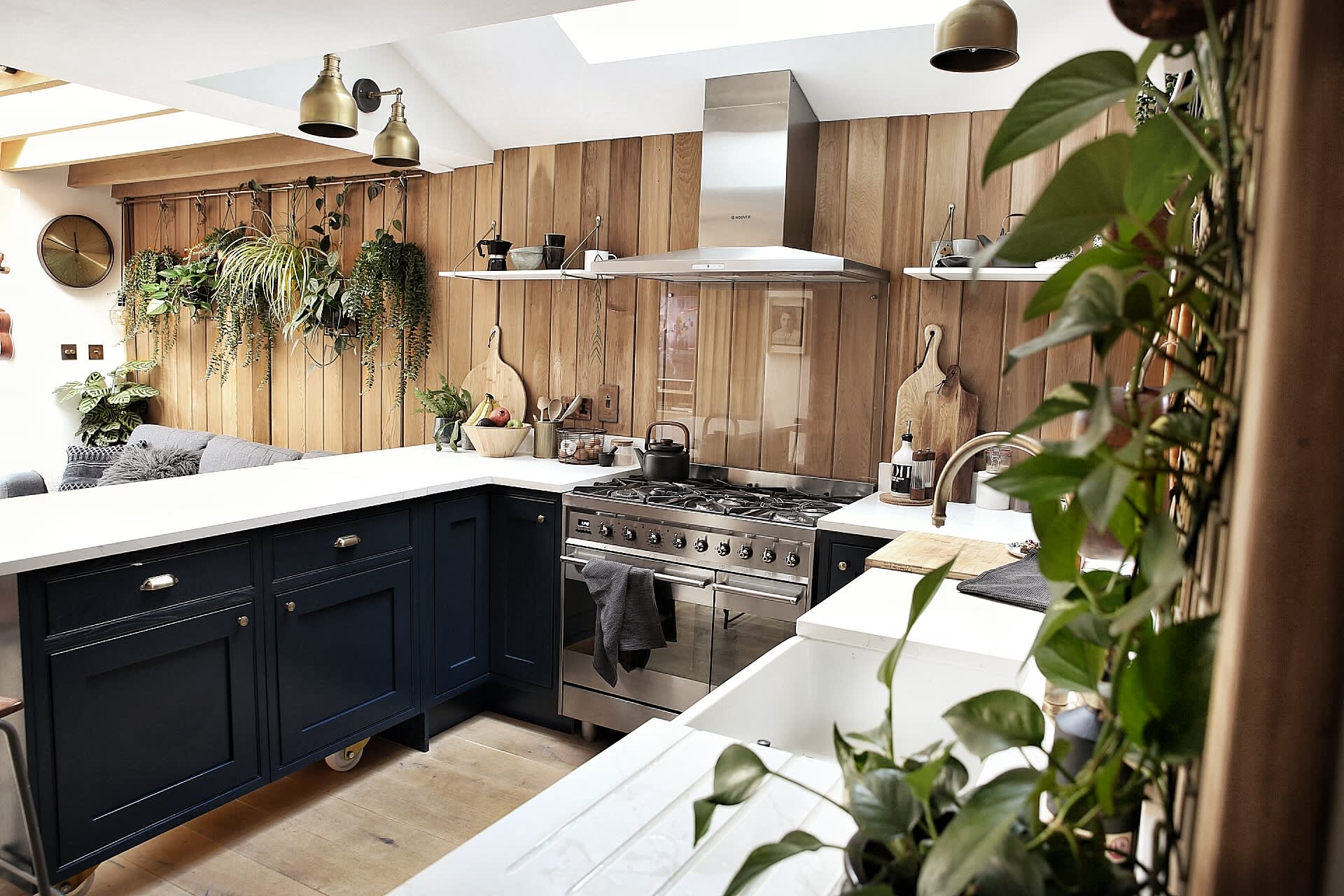 A Cozy London House Will Make You Love Wood-Paneled Walls