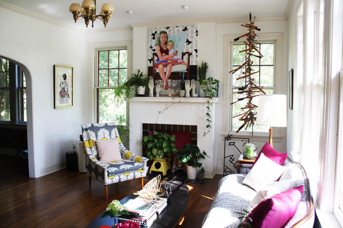 Nancy Mims’ Playful and Patterned Home Apartment Therapy