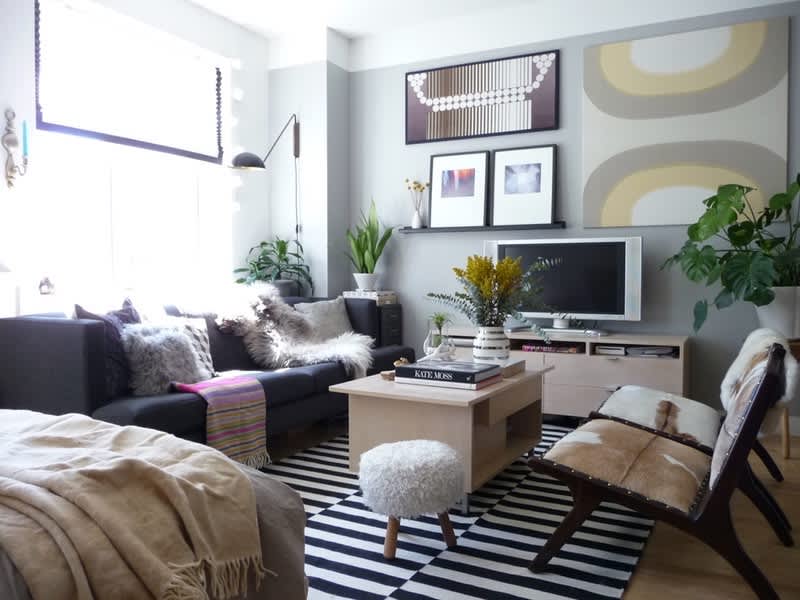 5 Genius Ideas For How to Layout Furniture in a Studio Apartment | Apartment  Therapy