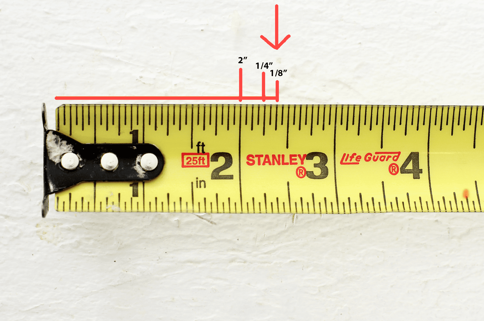 a tape measure