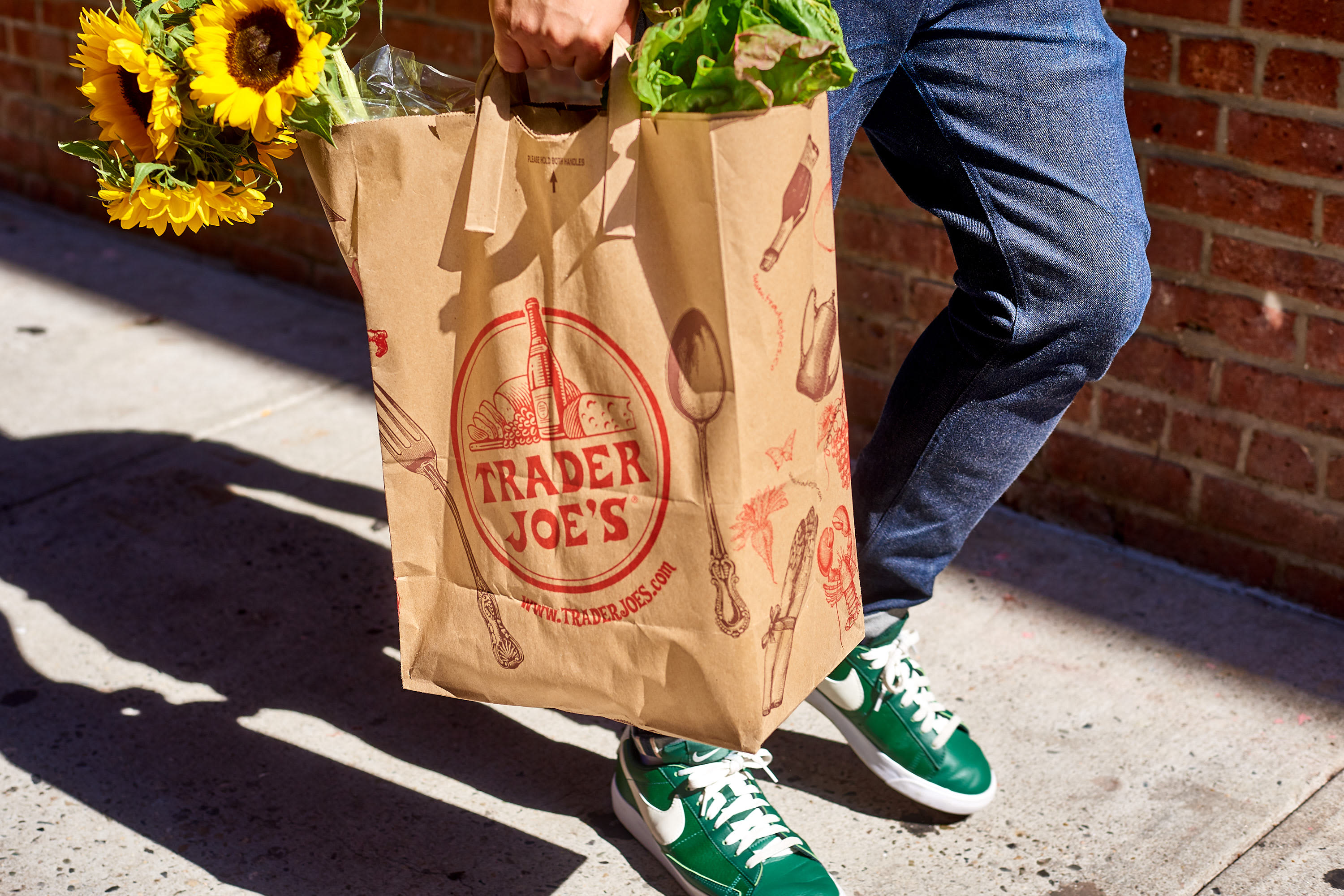 Trader Joe's Washable Paper Reusable Grocery Bag 