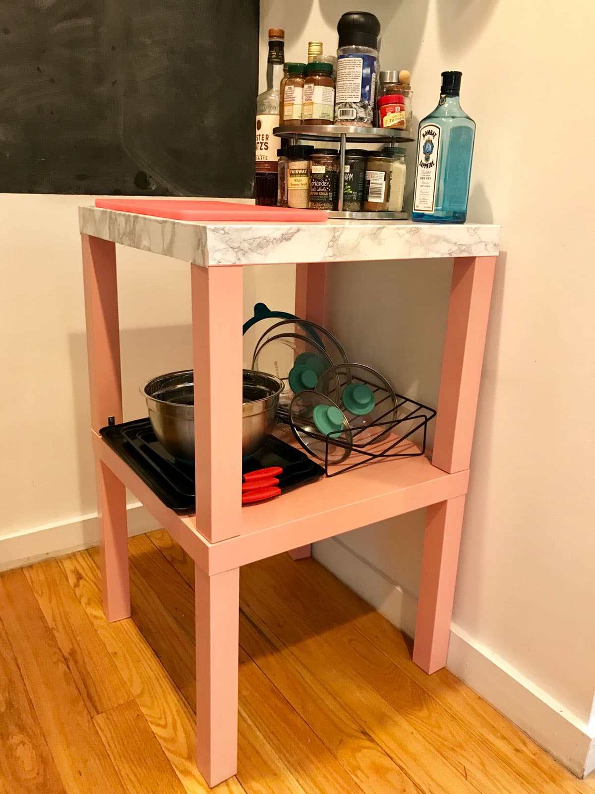 Ikea Lack Side Table Hack Kitchen Cart Kitchn