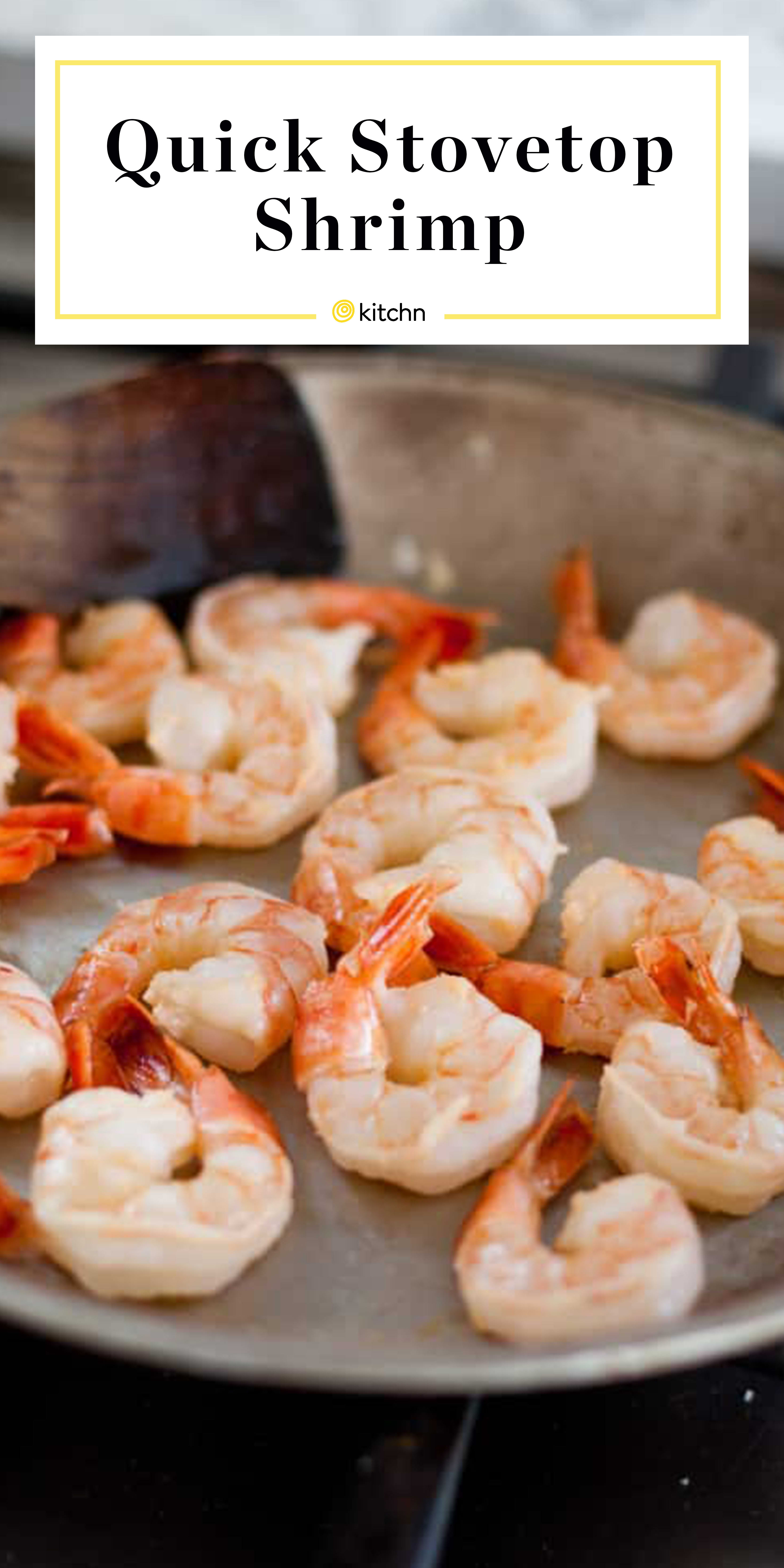 How To Quickly Cook Shrimp On The Stovetop Kitchn