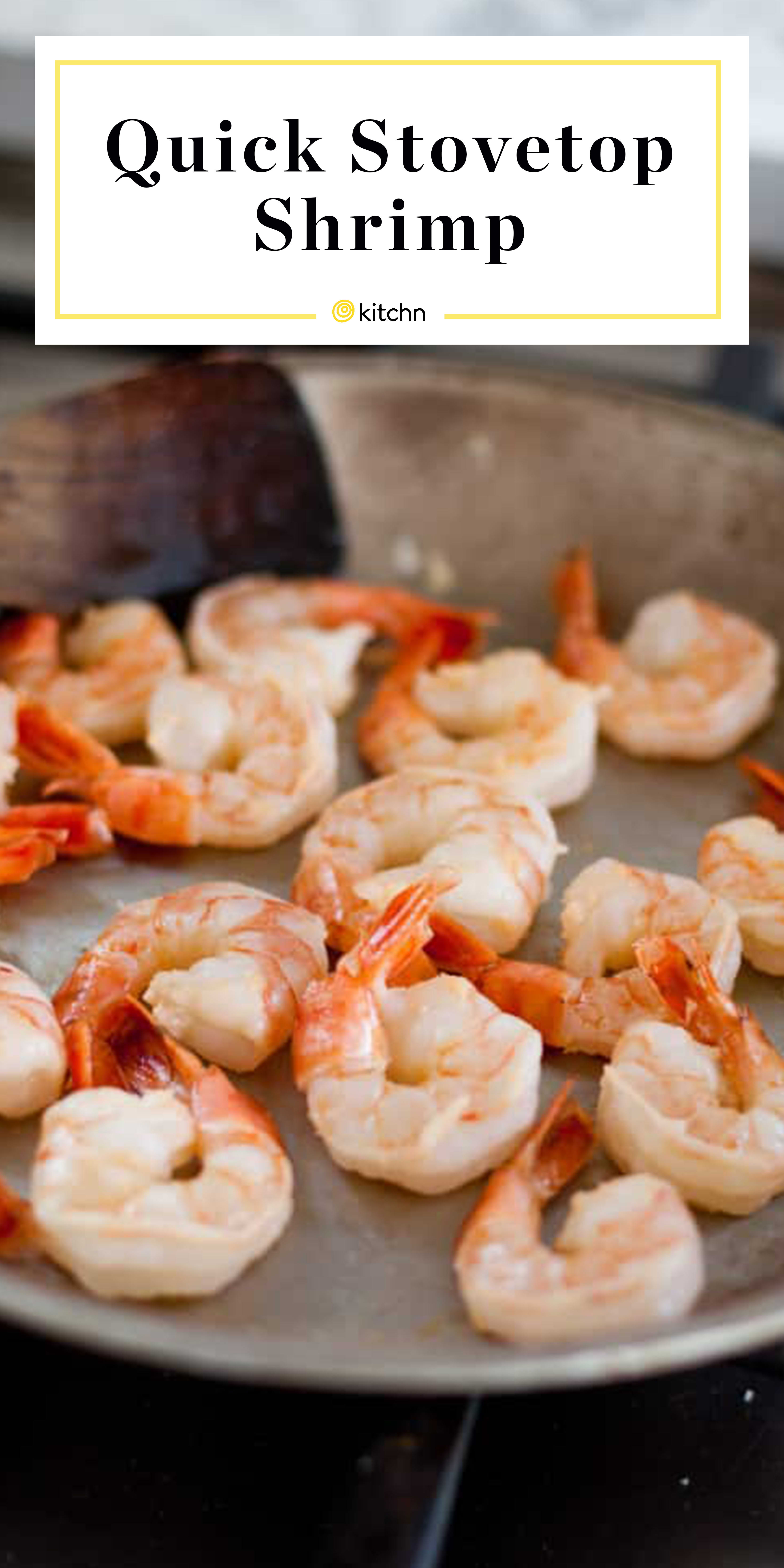 How To Quickly Cook Shrimp on the Stovetop