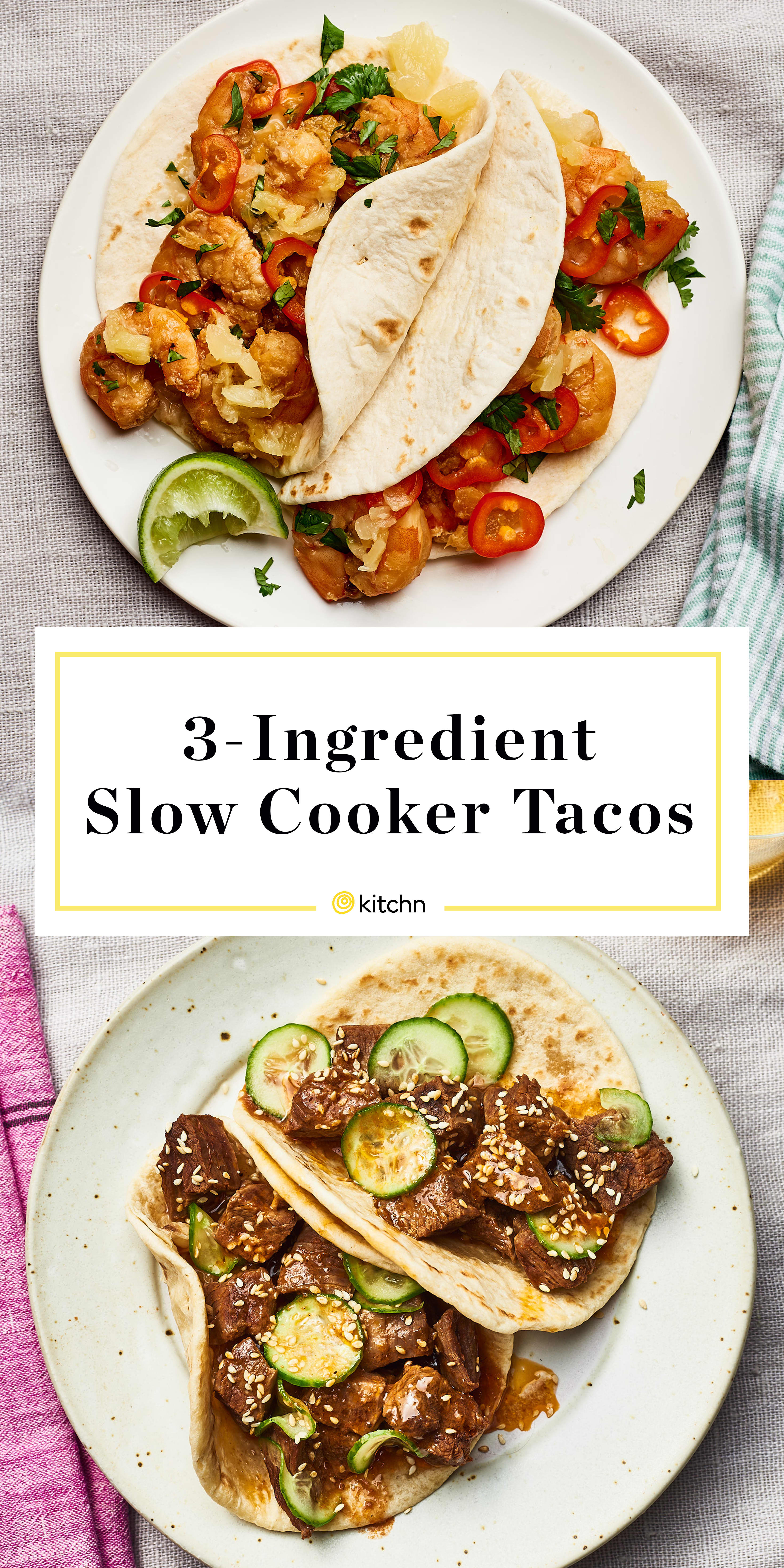 South Your Mouth: 3-Ingredient Crock Pot Chicken Tacos