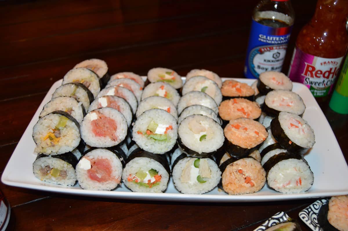 SUSHI BAZOOKA California Roll #sushi #thesushiguy #fyp