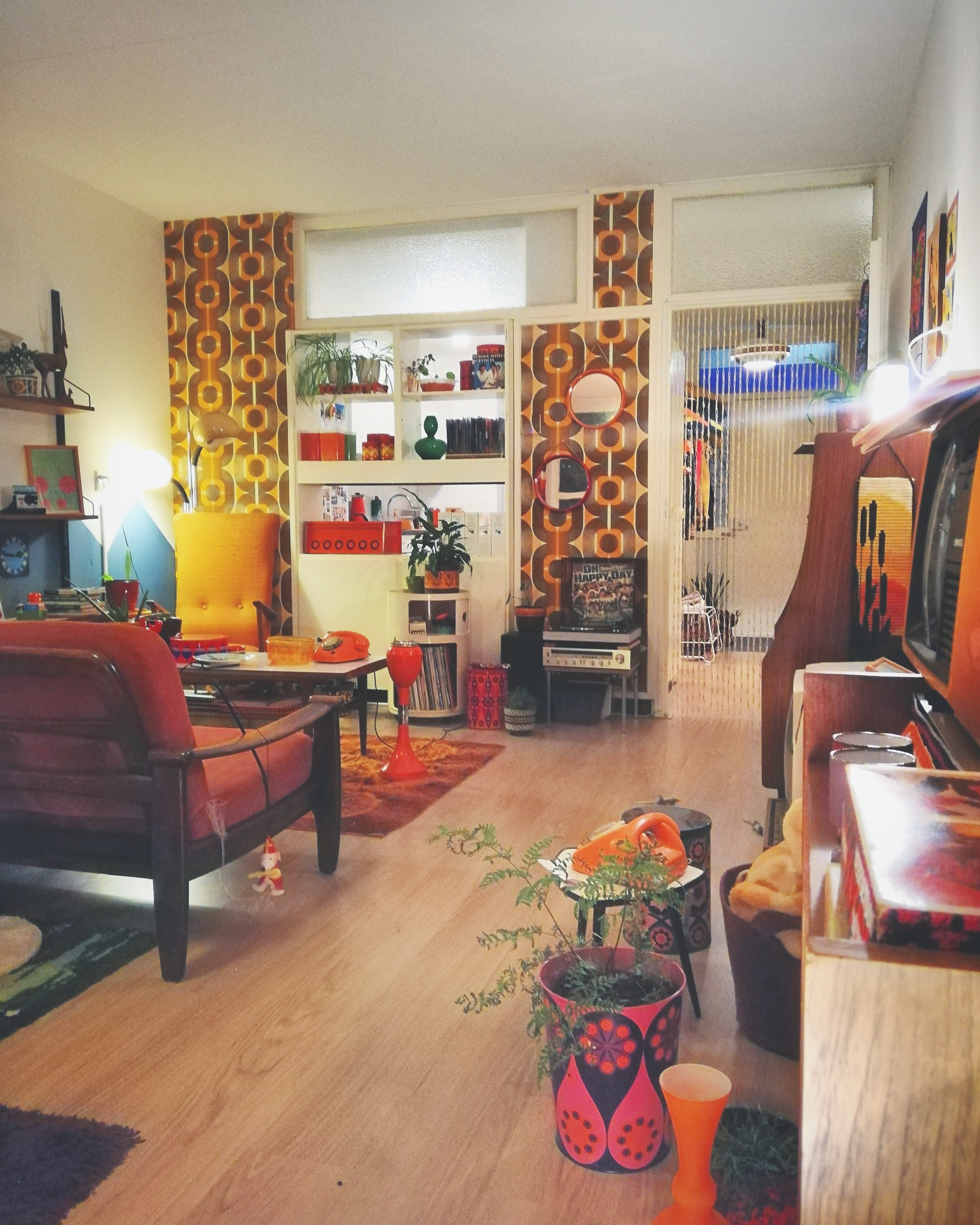 A Home Decorated Only In Sixties and Seventies Decor | Apartment ...