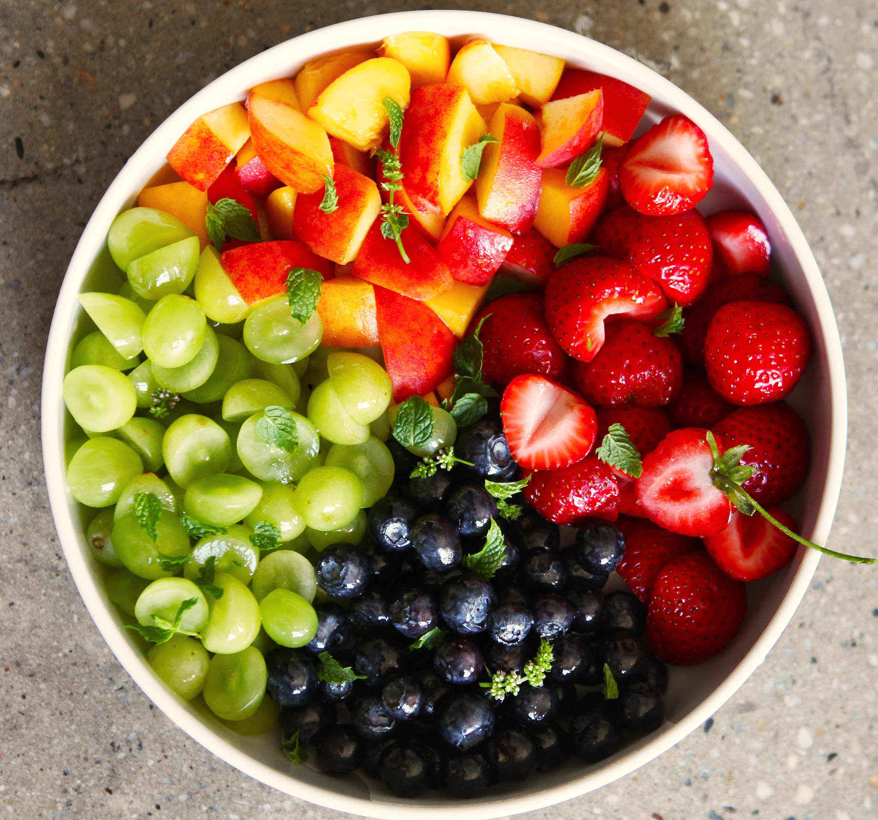 Rainbow Fruit Salad - California Strawberry Commission