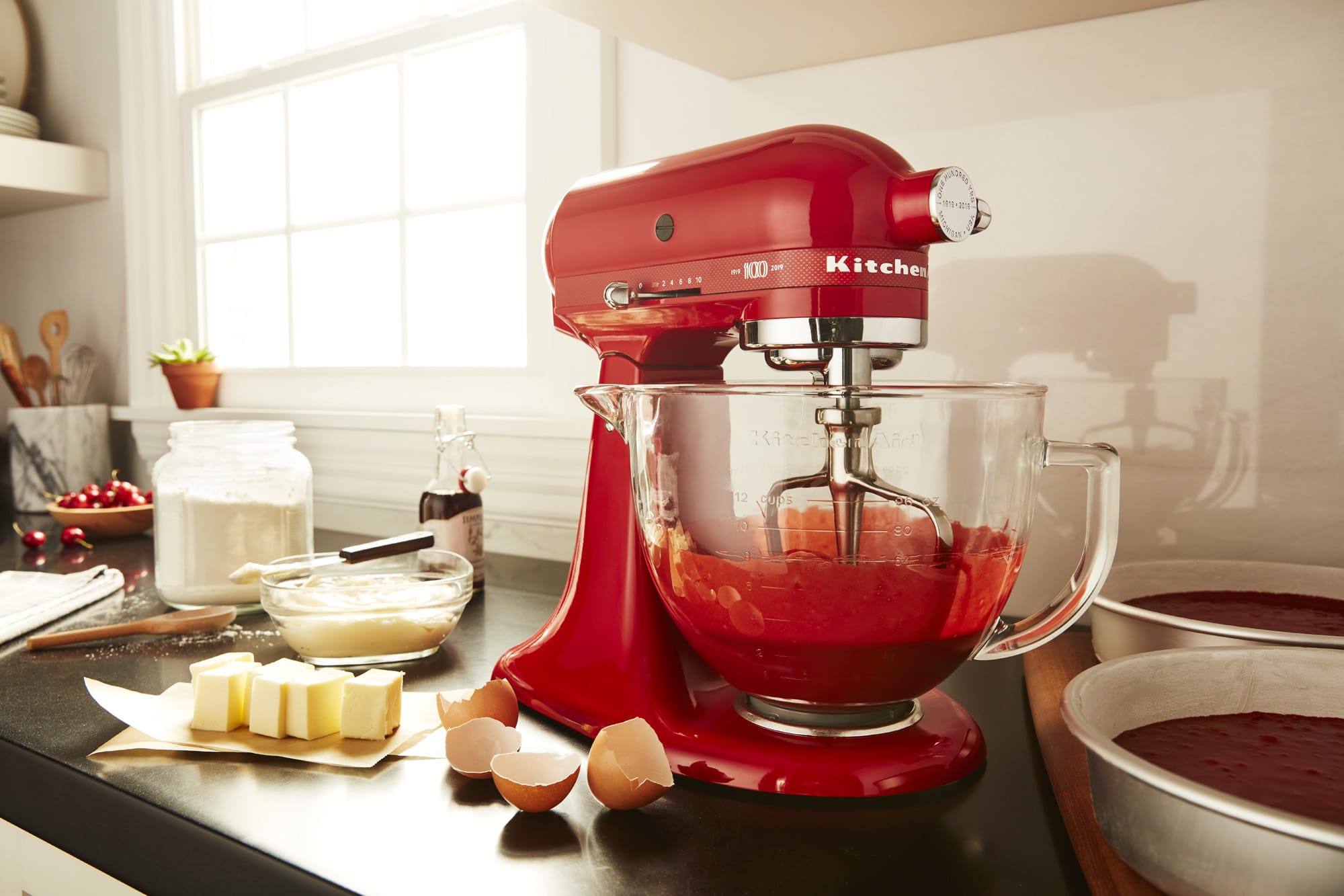 Kitchenaid Variable-speed Cordless Hand Mixer - Passion Red : Target