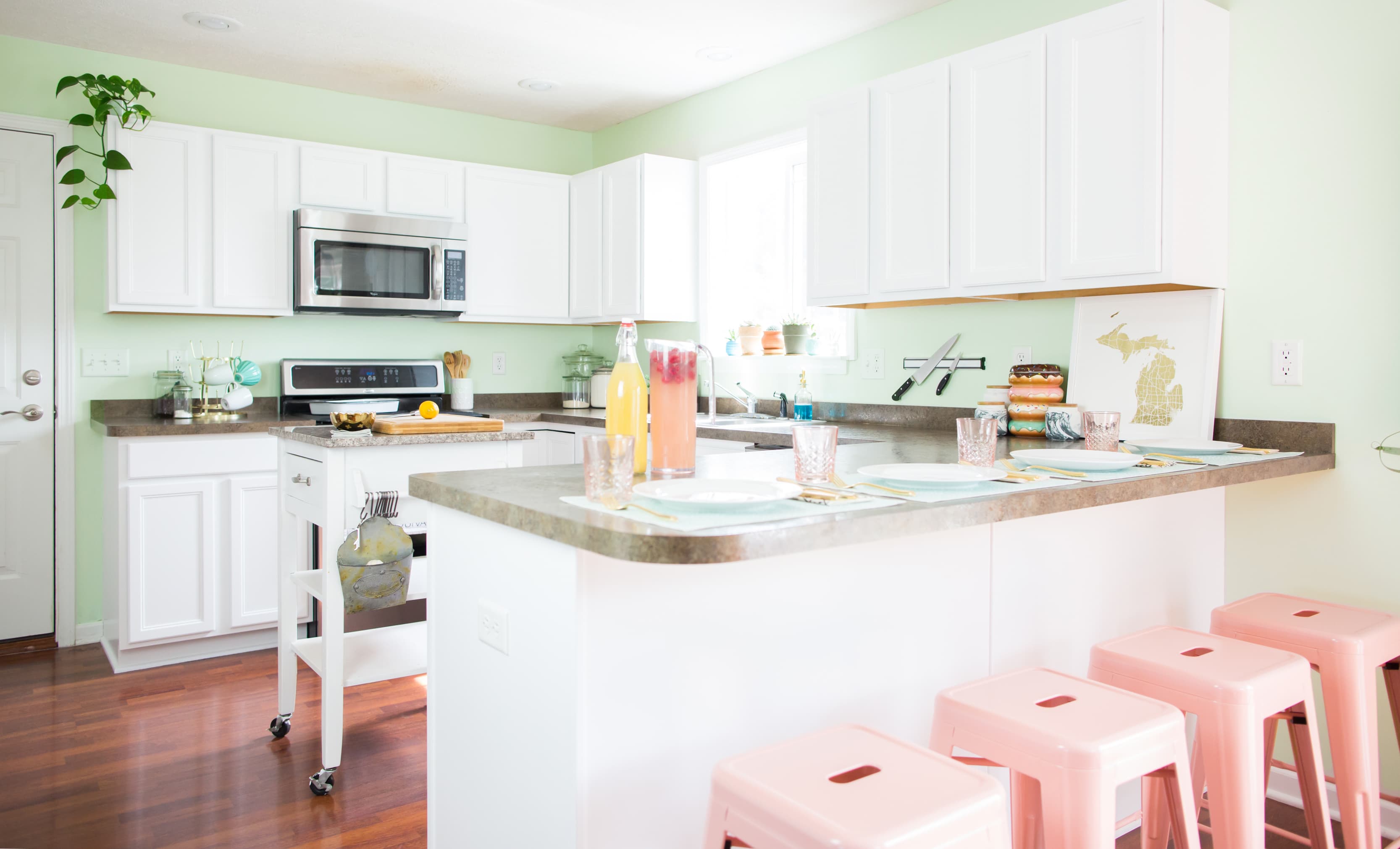 How To Paint Wood Kitchen Cabinets With White Paint Kitchn