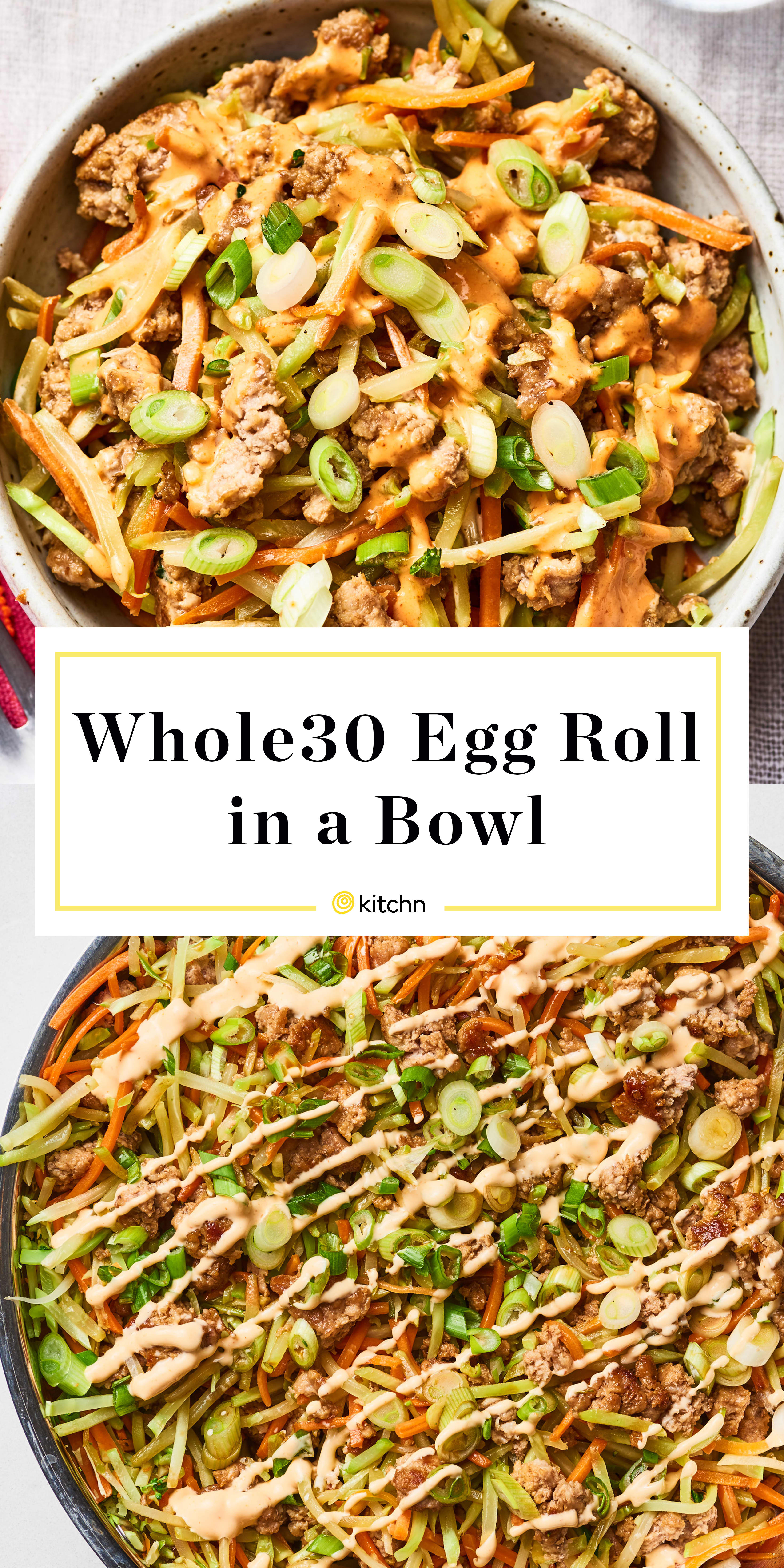 Instant Pot Egg Roll in a Bowl (Whole30)