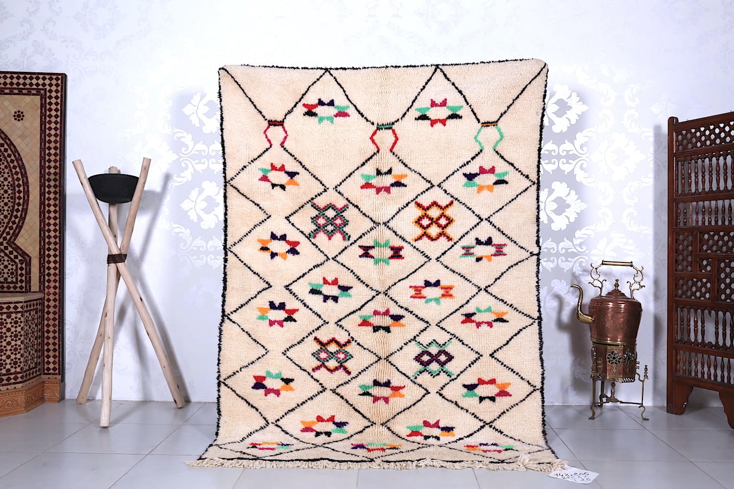 Moroccan Rugs, Kitchen Rugs, 2.5x4.6 ft Small Rug, Vintage Rugs, Turkish Rug