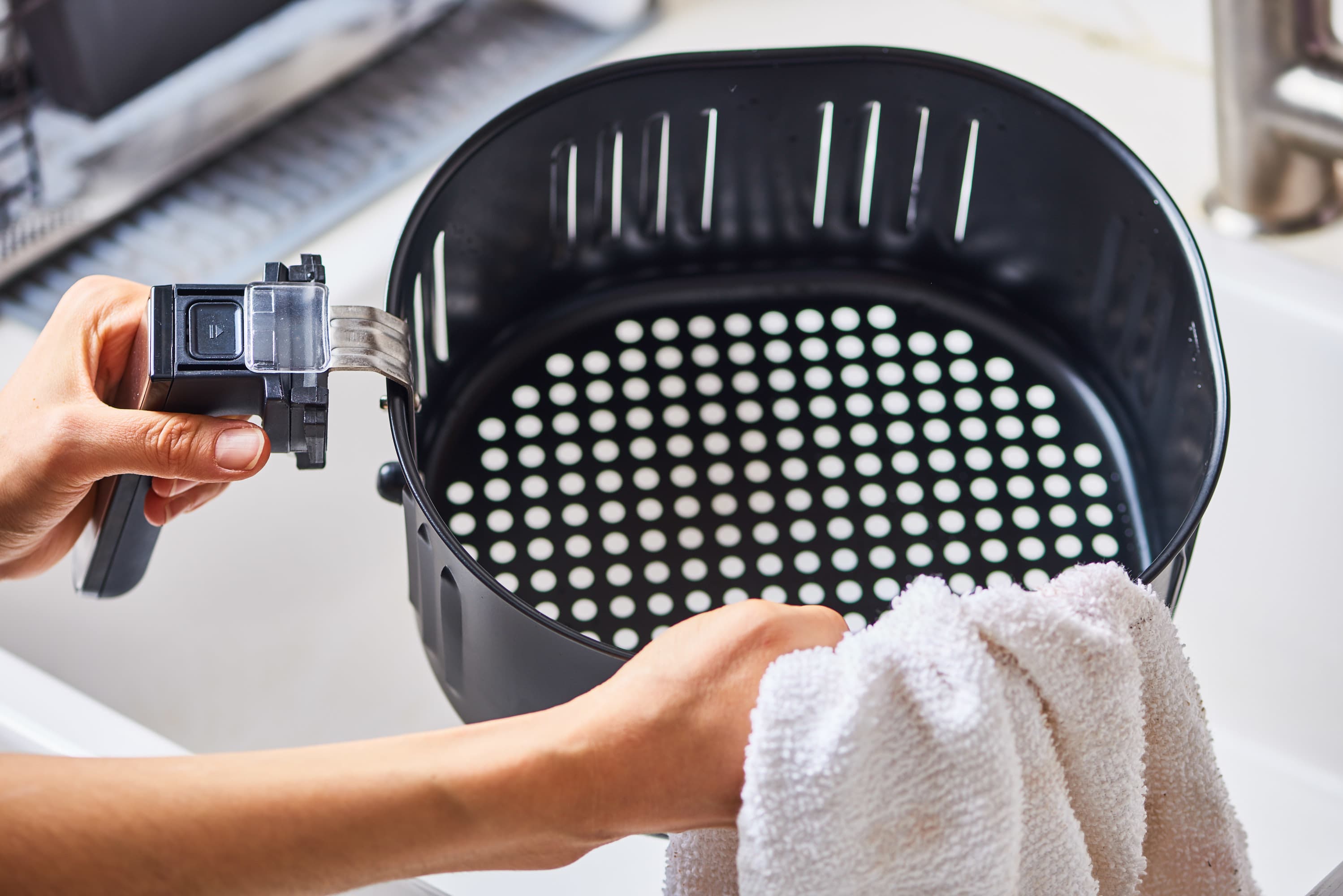 This $6 Air Fryer Cleaner Brush From  Is a 'Lifesaver