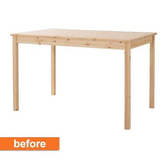 Before & After: From IKEA Dining Table to Chic Desk | Apartment