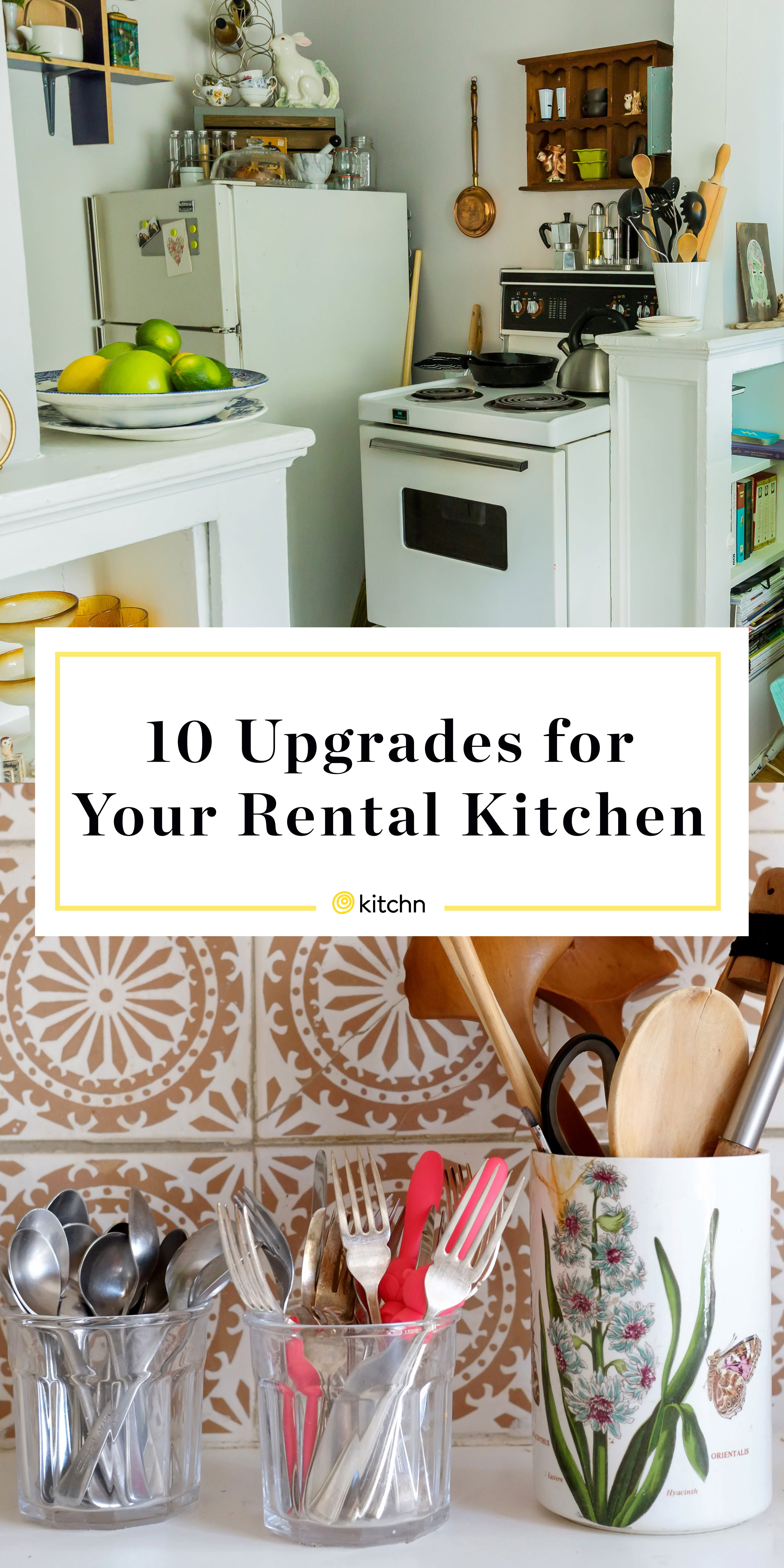 14 Ways to Update an Ugly Rental Kitchen