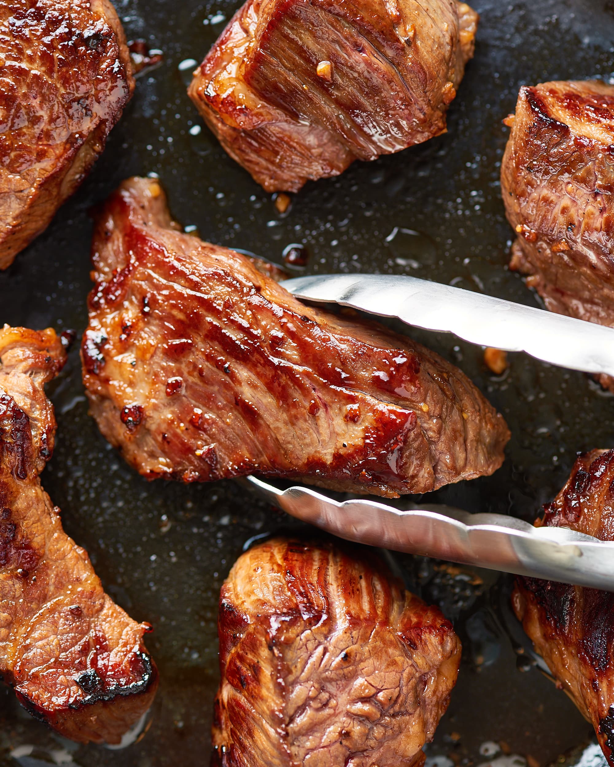 New York Strip Steak with Garlic Butter - Dinner at the Zoo