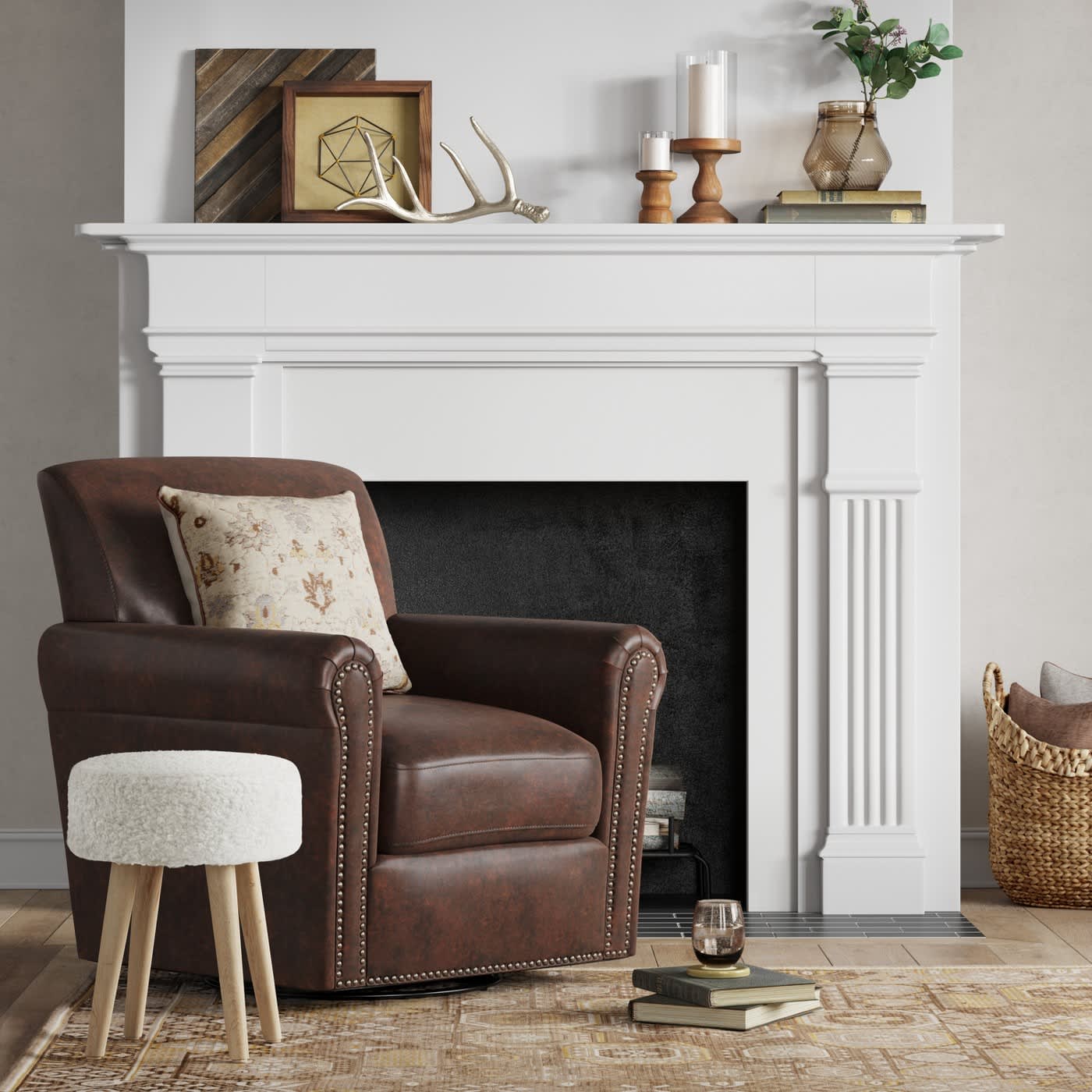 project 62 sherpa rocking chair
