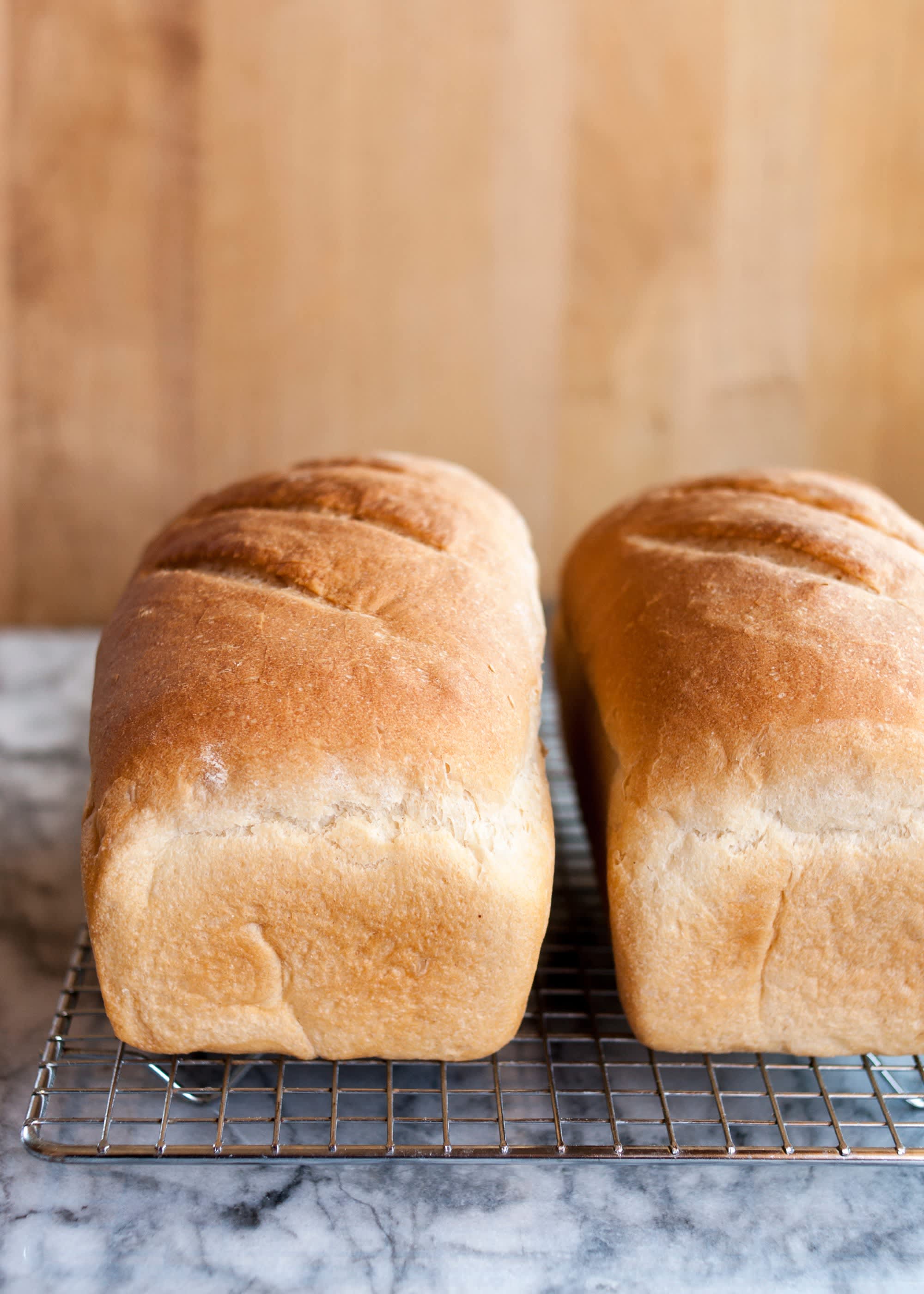 Sourdough Sandwich Bread using Bread Starter - Hostess At Heart