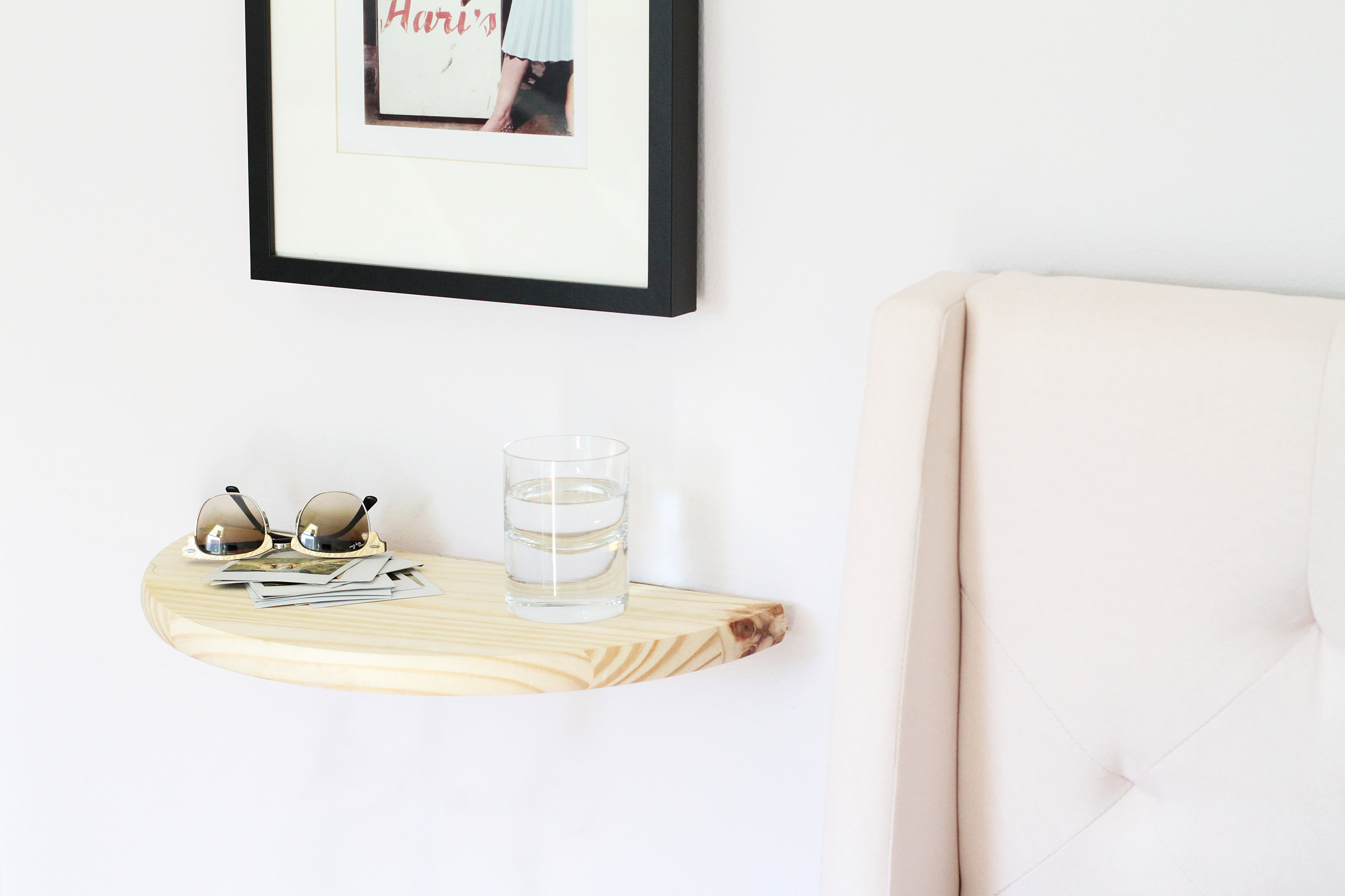 DIY floating shelves using real, solid wood - Home like you mean it