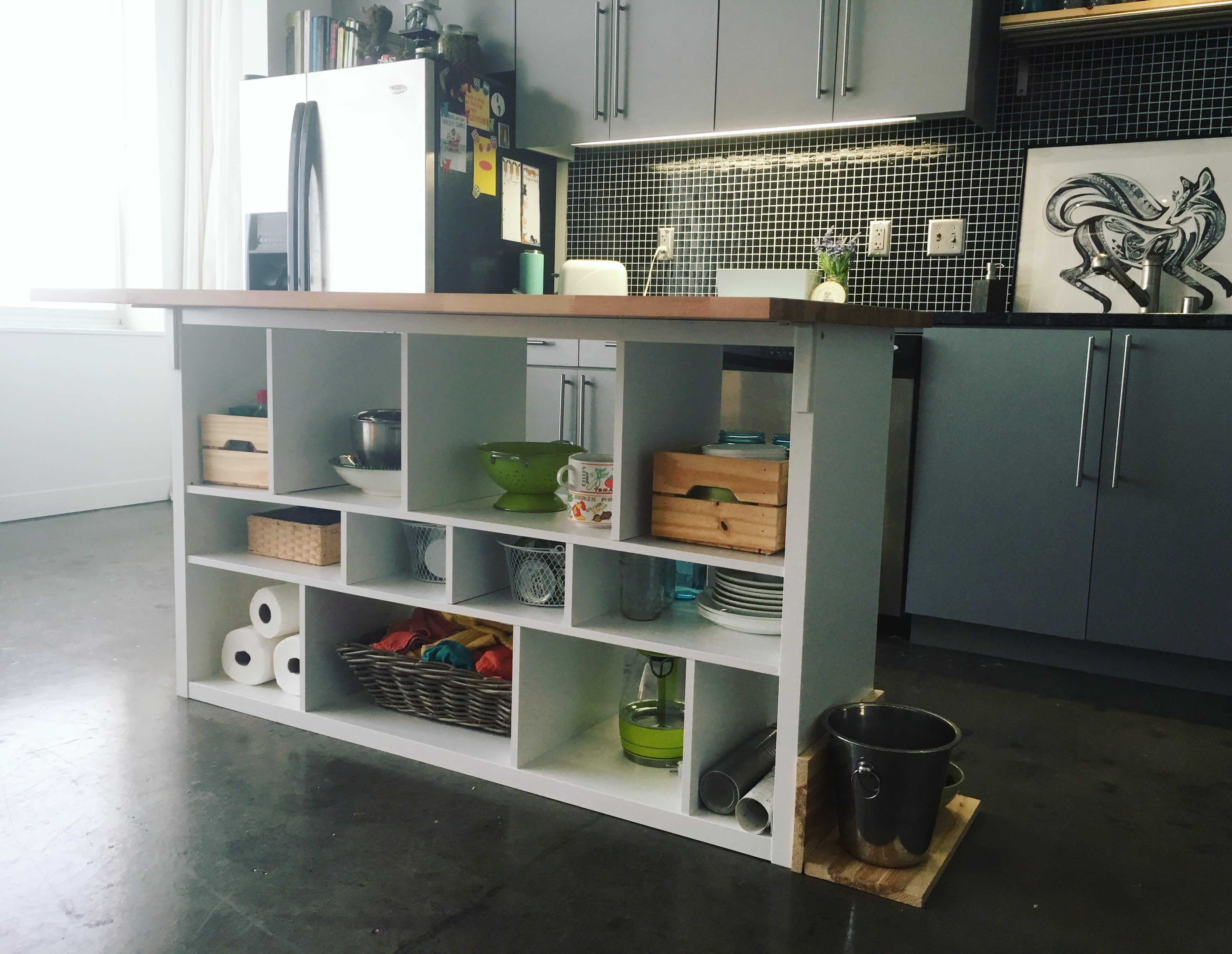 Ikea Hack Kitchen Island Diy For 200 Apartment Therapy
