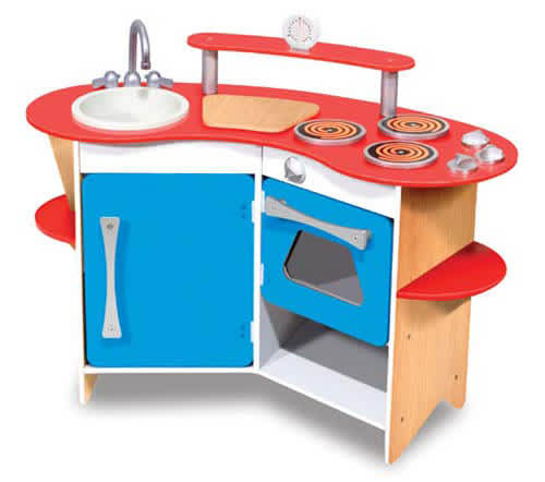 compact play kitchen
