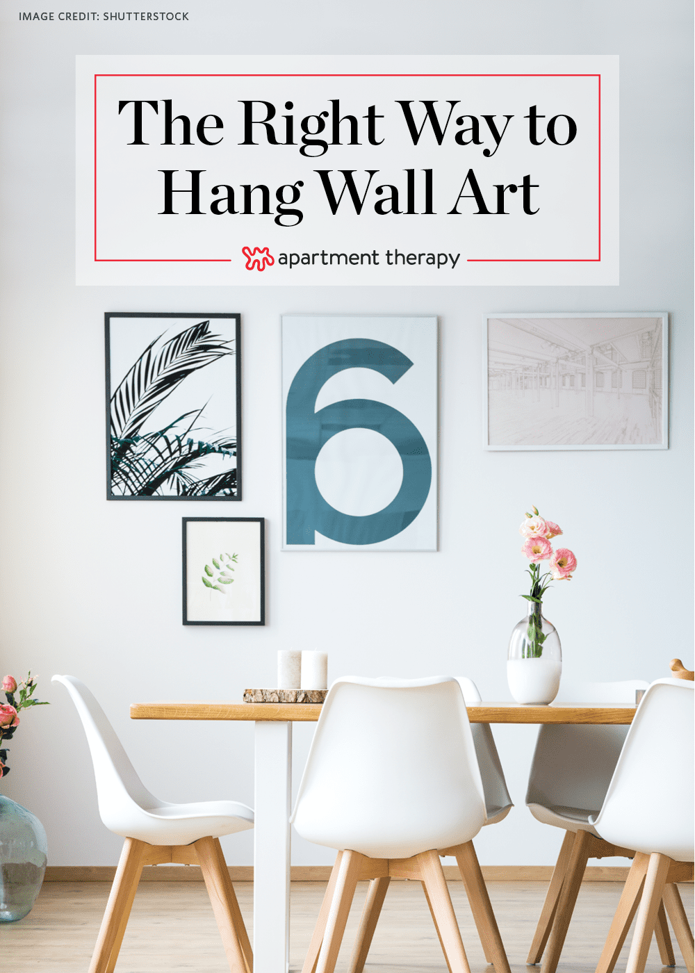 best way to hang art
