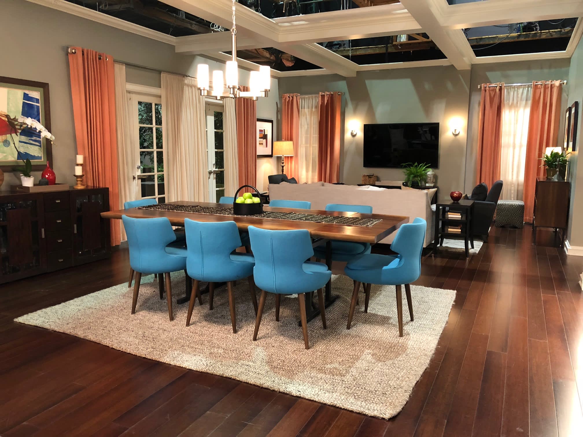 Painting From Blackish Set Dining Room