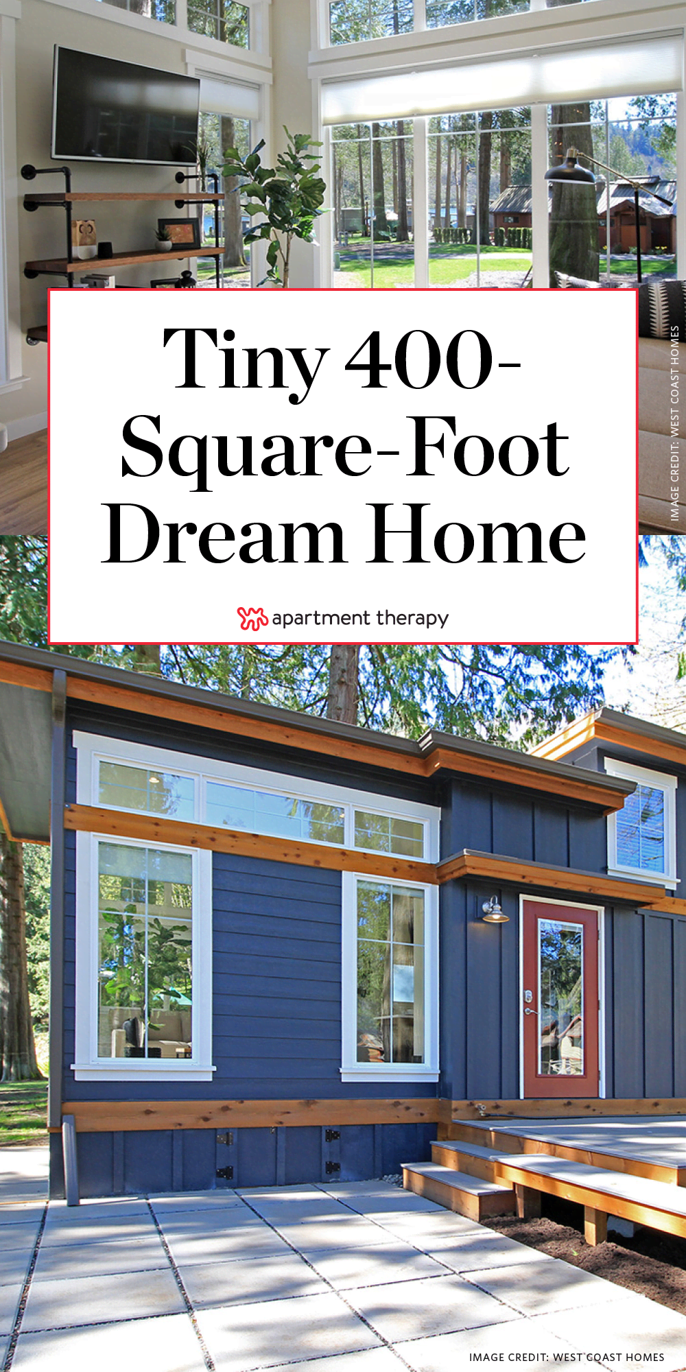 Full One Bedroom Tiny House Layout 400 Square Feet Apartment Therapy