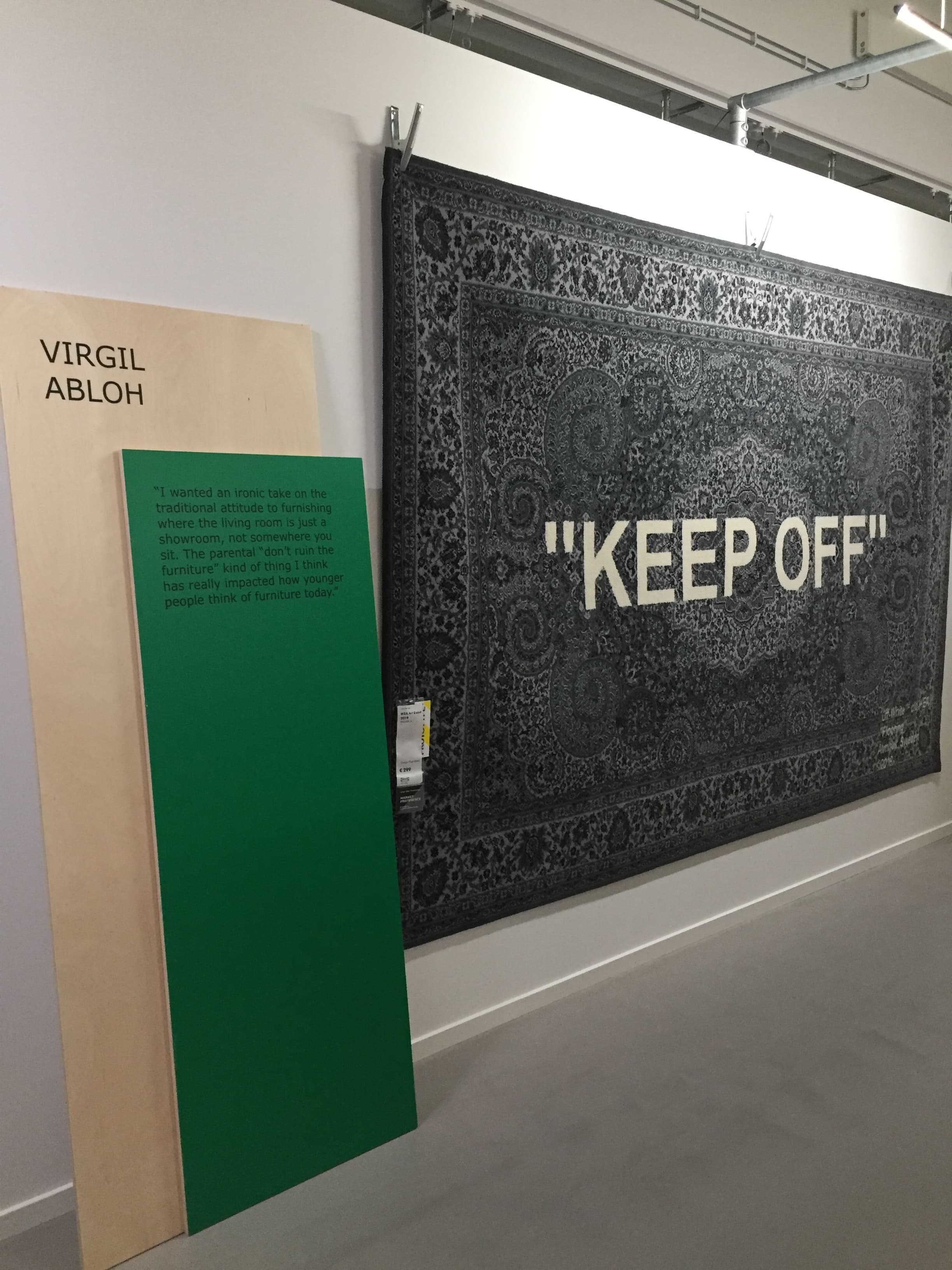 Virgil Abloh and Craig Green among designers of IKEA's collection of  statement rugs