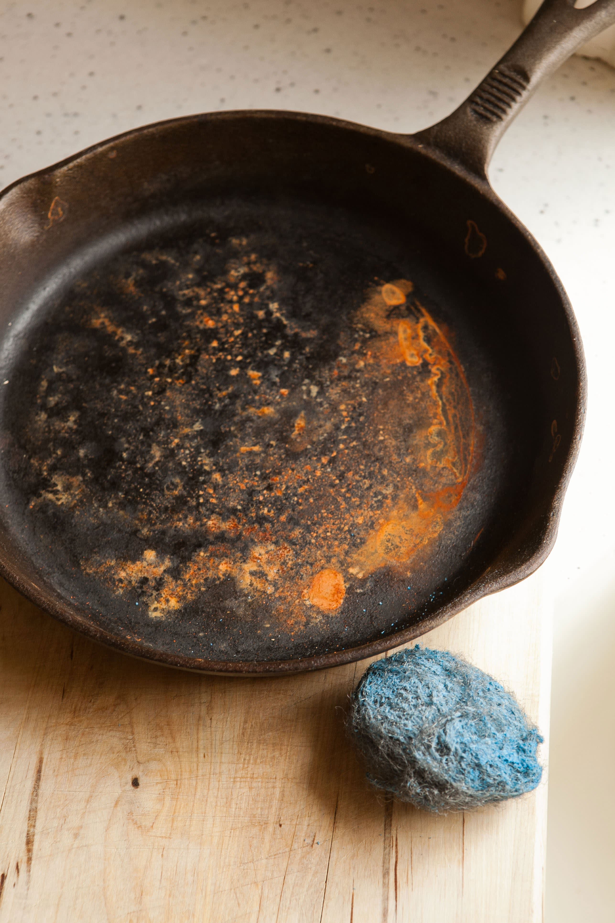 How to Clean a Cast Iron Skillet to Keep It From Rusting