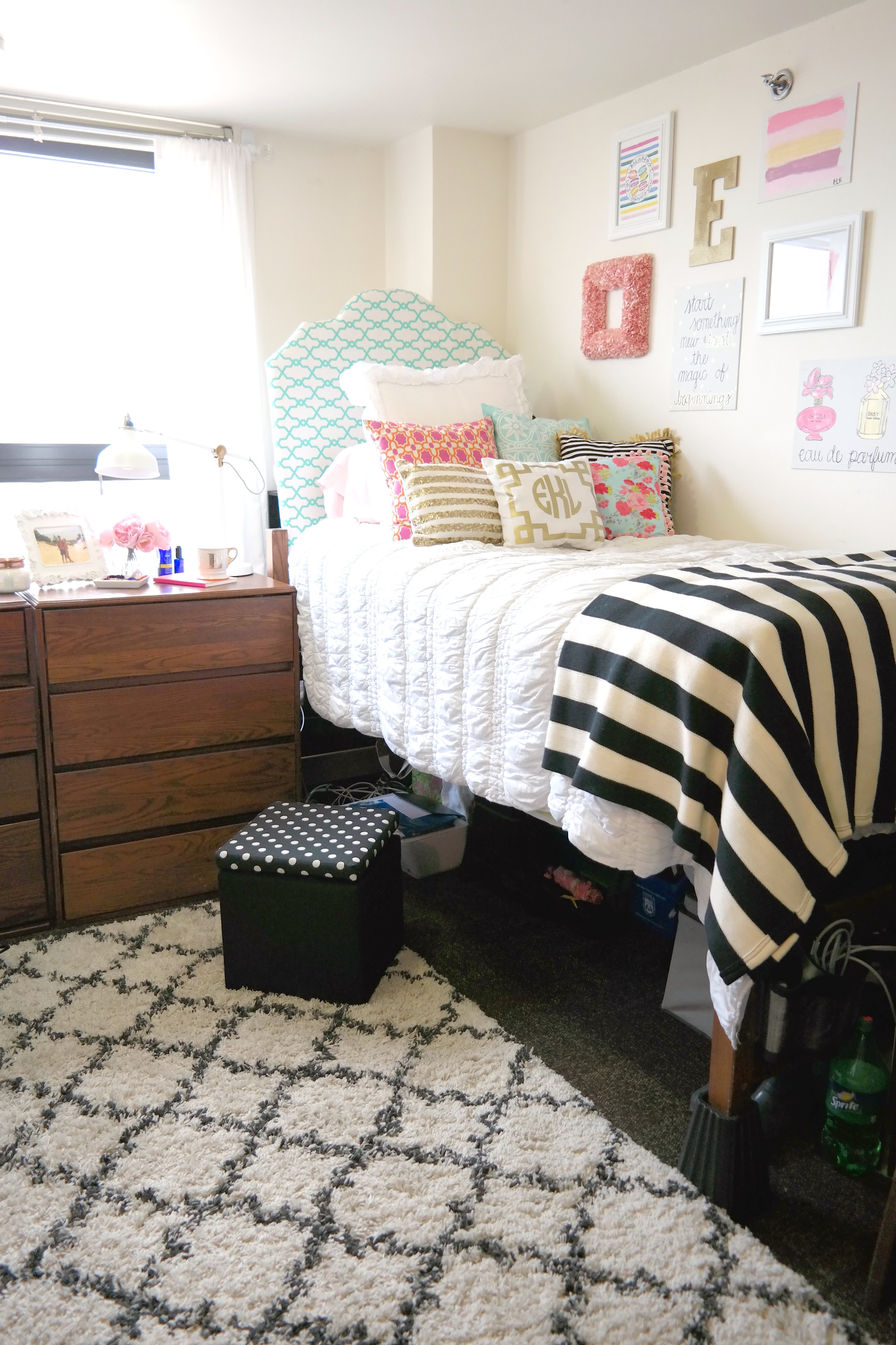 Dorm Room Organization Ideas That Reduce Clutter - Basically Becca Sue