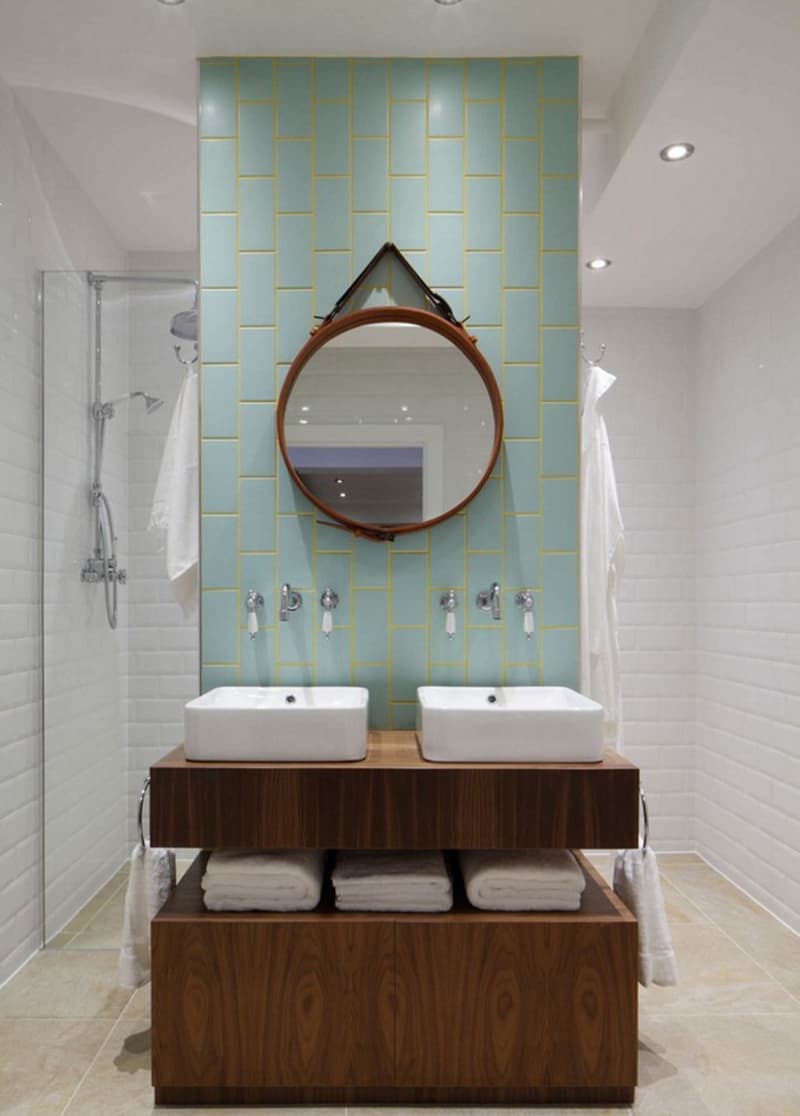 Unusual Tile & Colored Grout Combos That Are Gorgeous