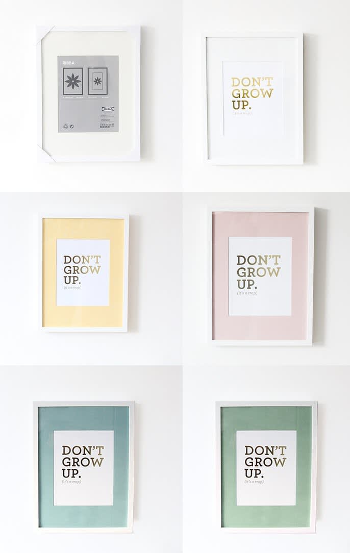 7 Ways to Upgrade IKEA Picture Frames Apartment Therapy