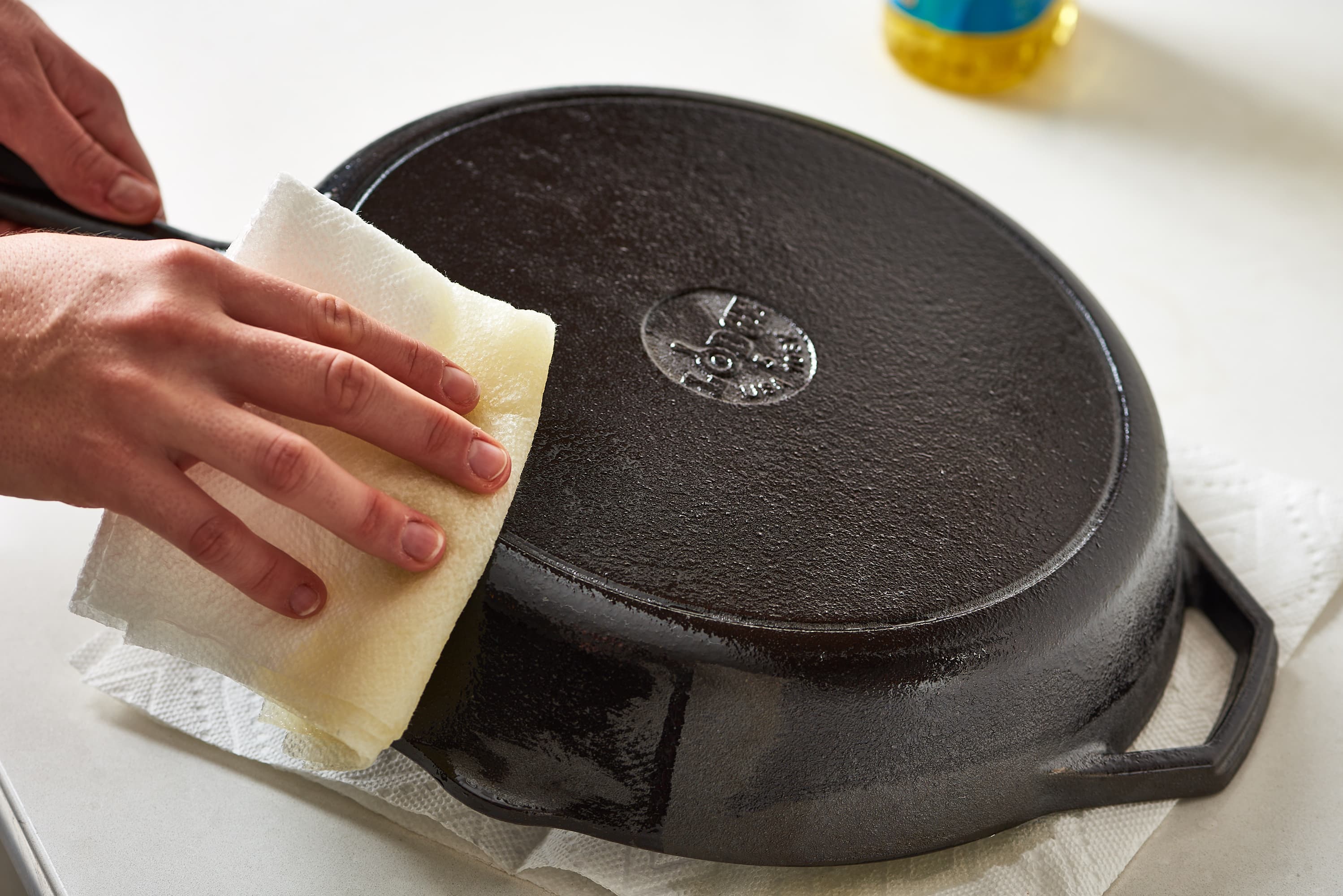 Safely Clean Your Cast-Iron Pan With This Common Pantry Staple - CNET