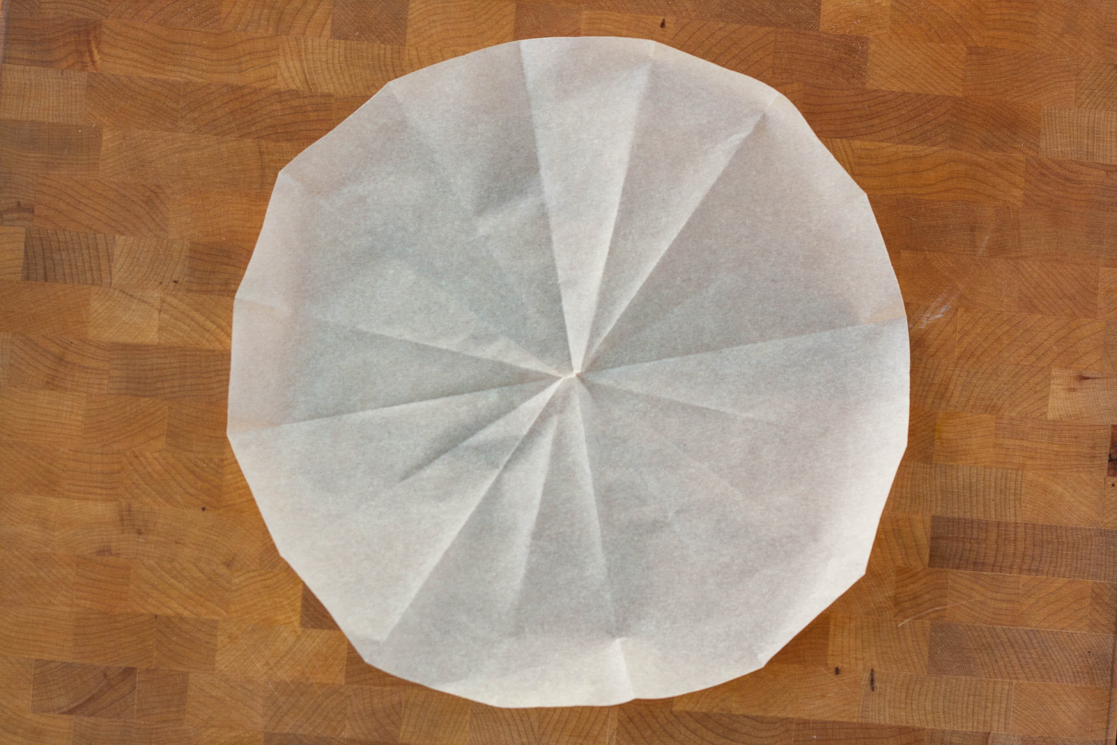 How to Make a Parchment Paper Round - Martha Stewart 