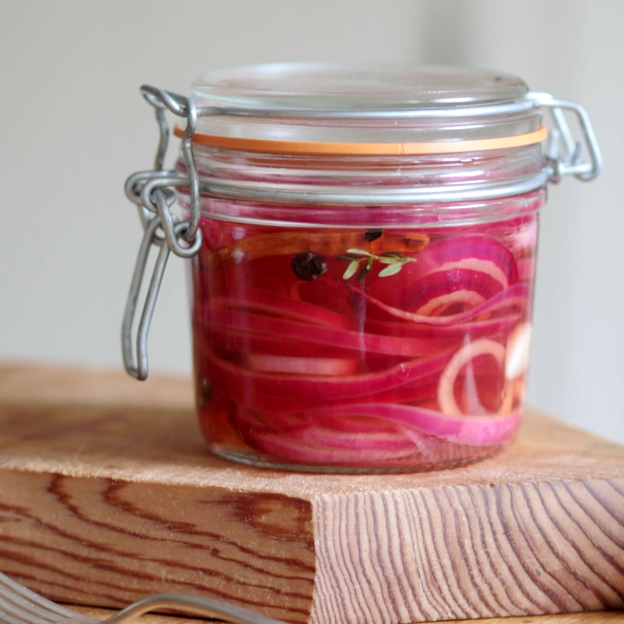 How About This - Quick Pickled Red Onion! • Tasty Thrifty Timely