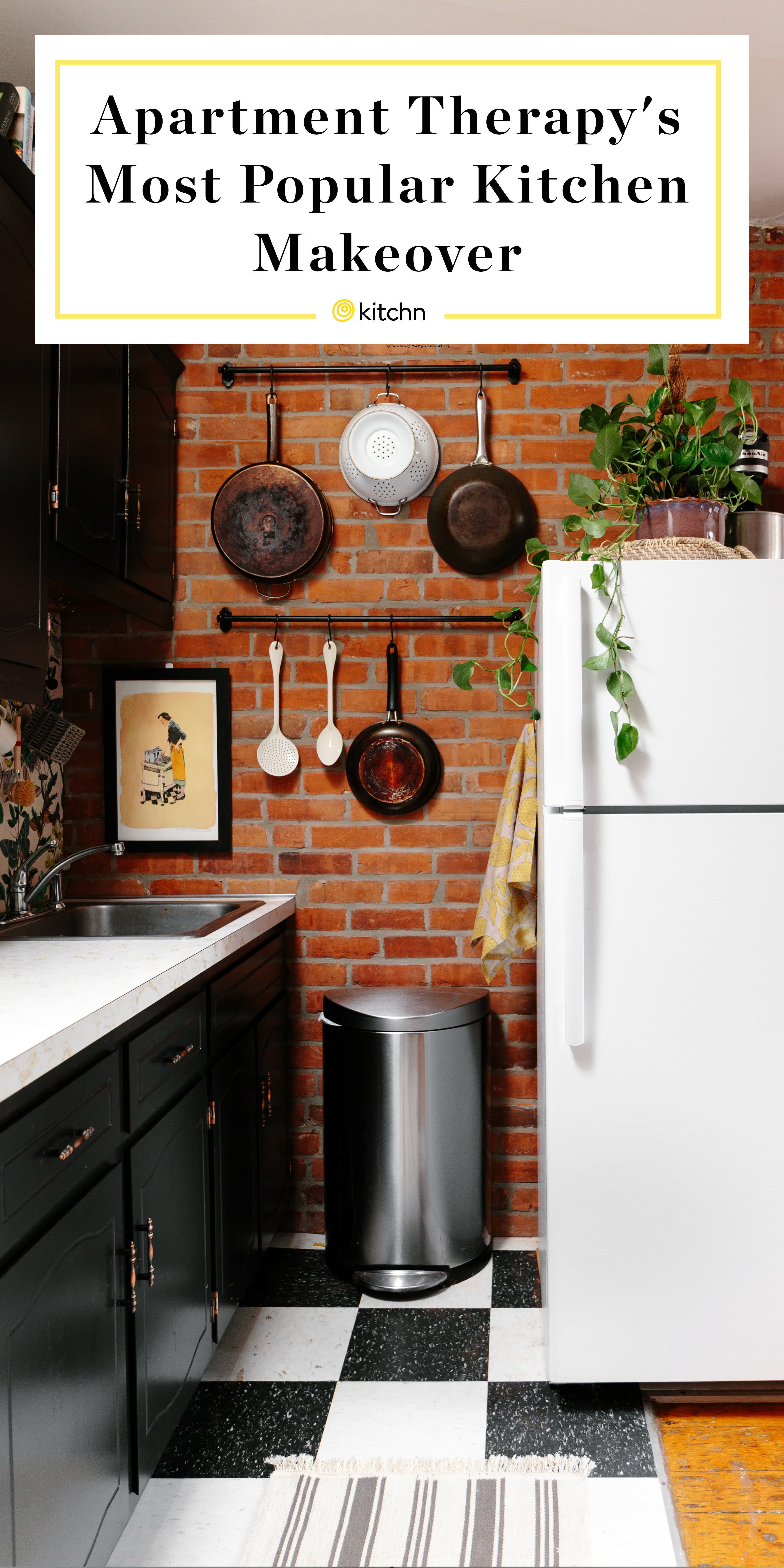 Apartment Therapy Popular Kitchen Rental Makeover Kitchn