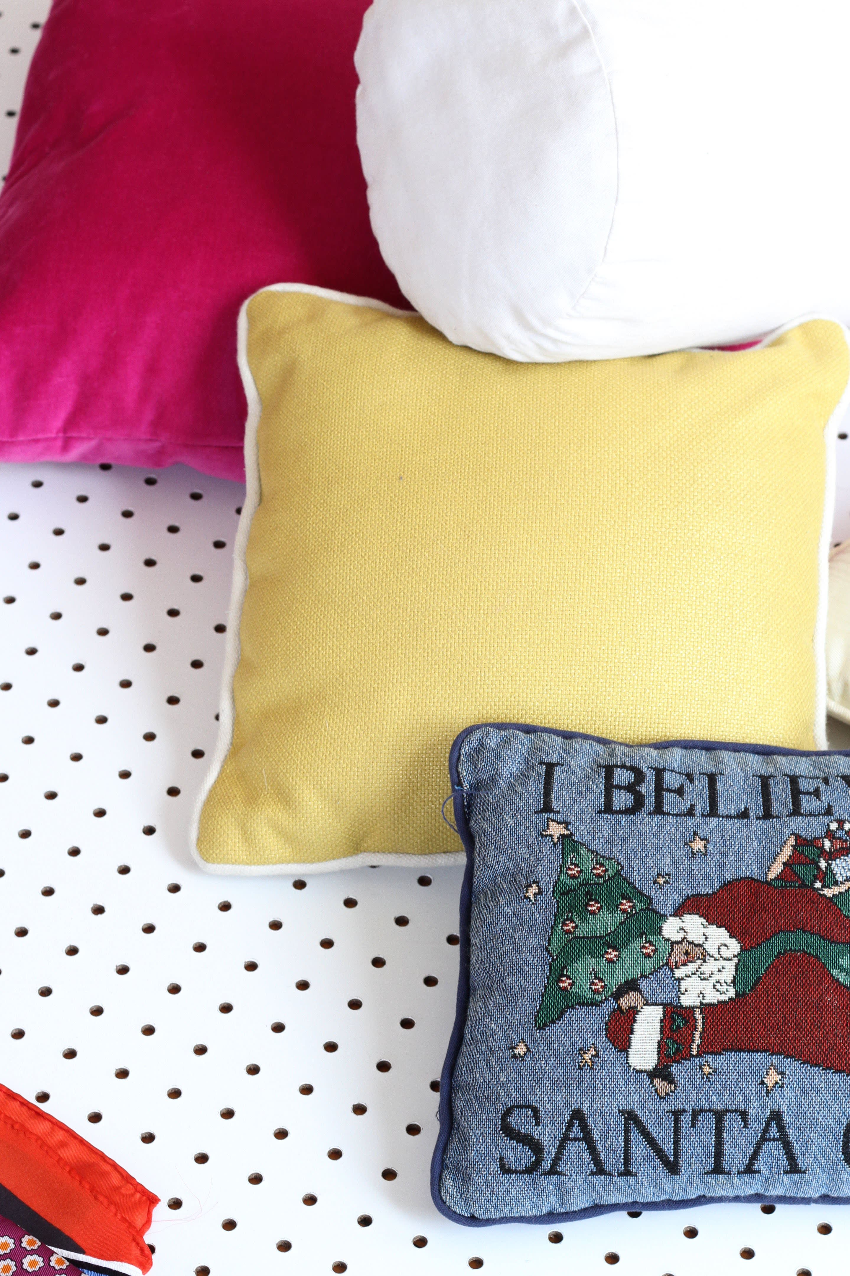 How To Make Vintage Scarf Pillow Covers: No Sewing Needed!