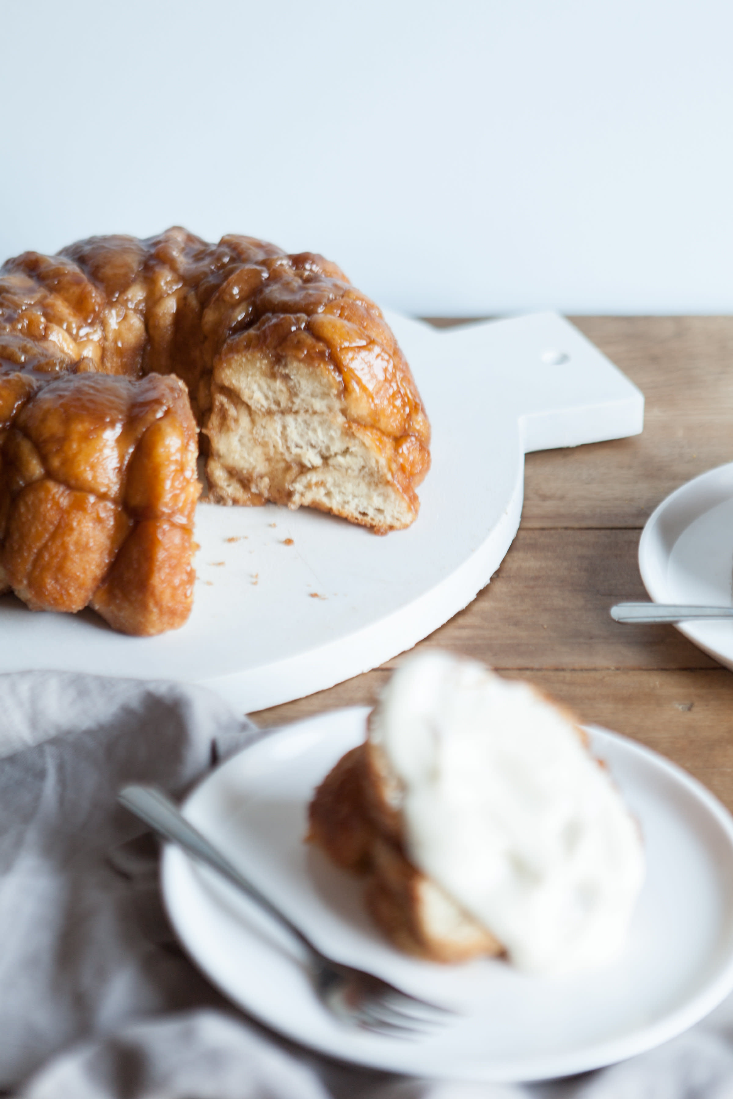 Mini Monkey Bread with homemade dough - Aqueena The Kitchen