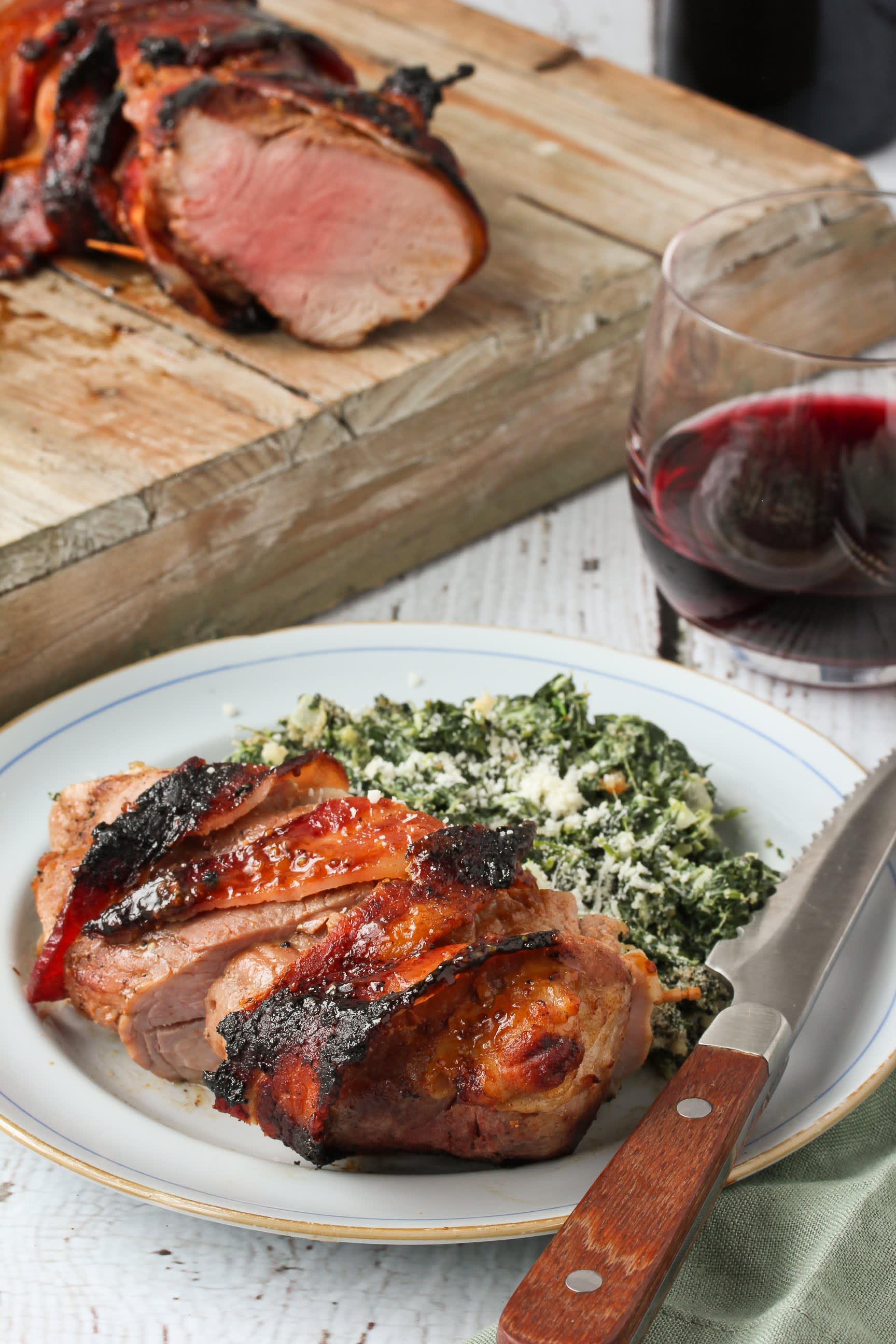 Recipe: Bacon-Brown Sugar Pork Tenderloin | The Kitchn