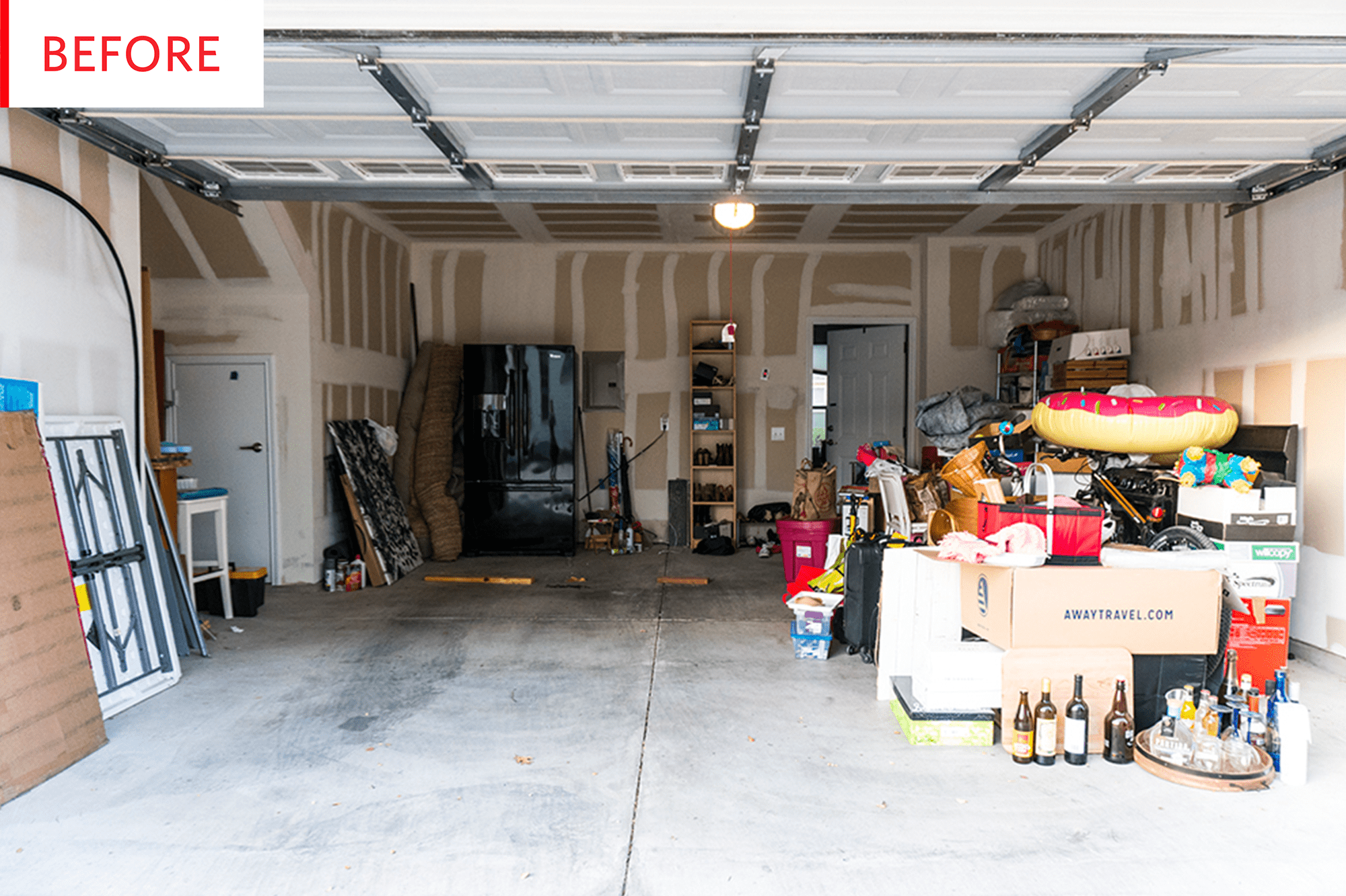 Garage & Holiday Storage Labels Modern Minimalist Design 