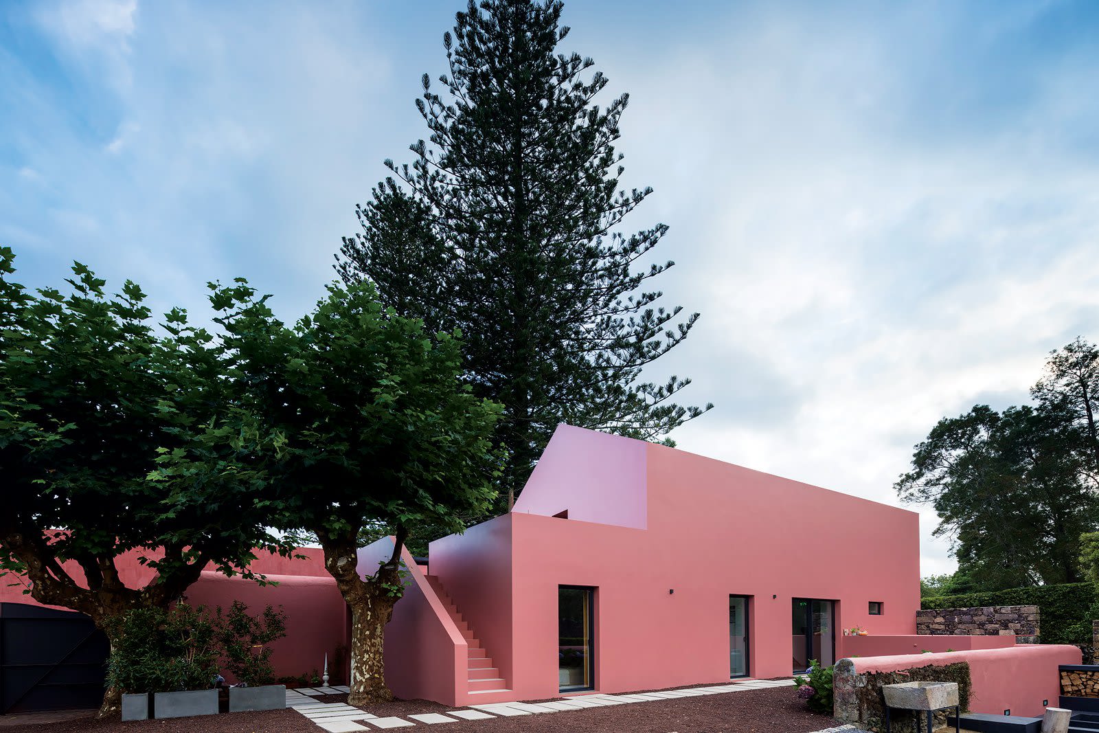 Pink House Portugal - Travel Rental Property Azores | Apartment Therapy