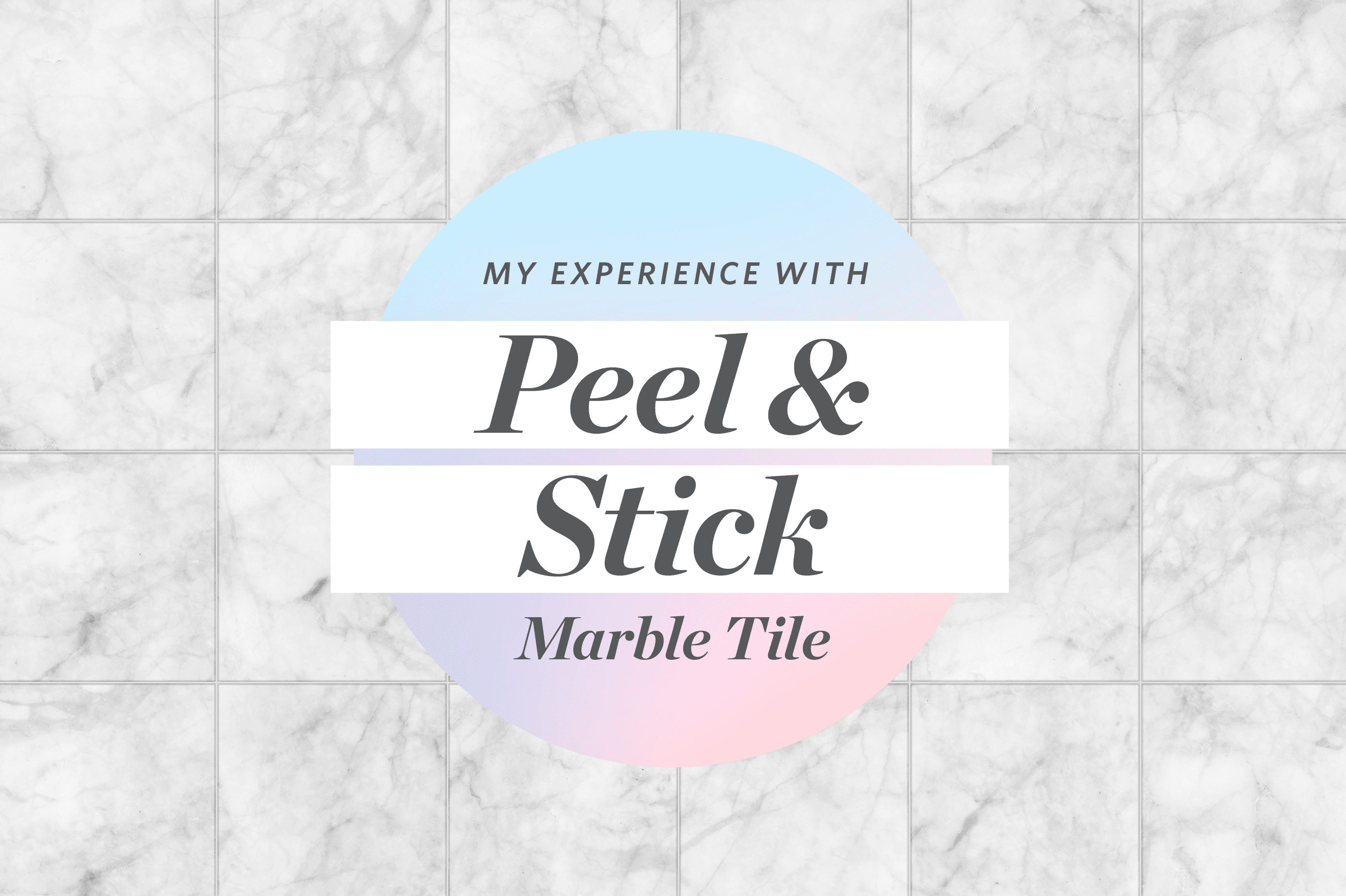What You Need to Know About Peel-and-Stick Tile