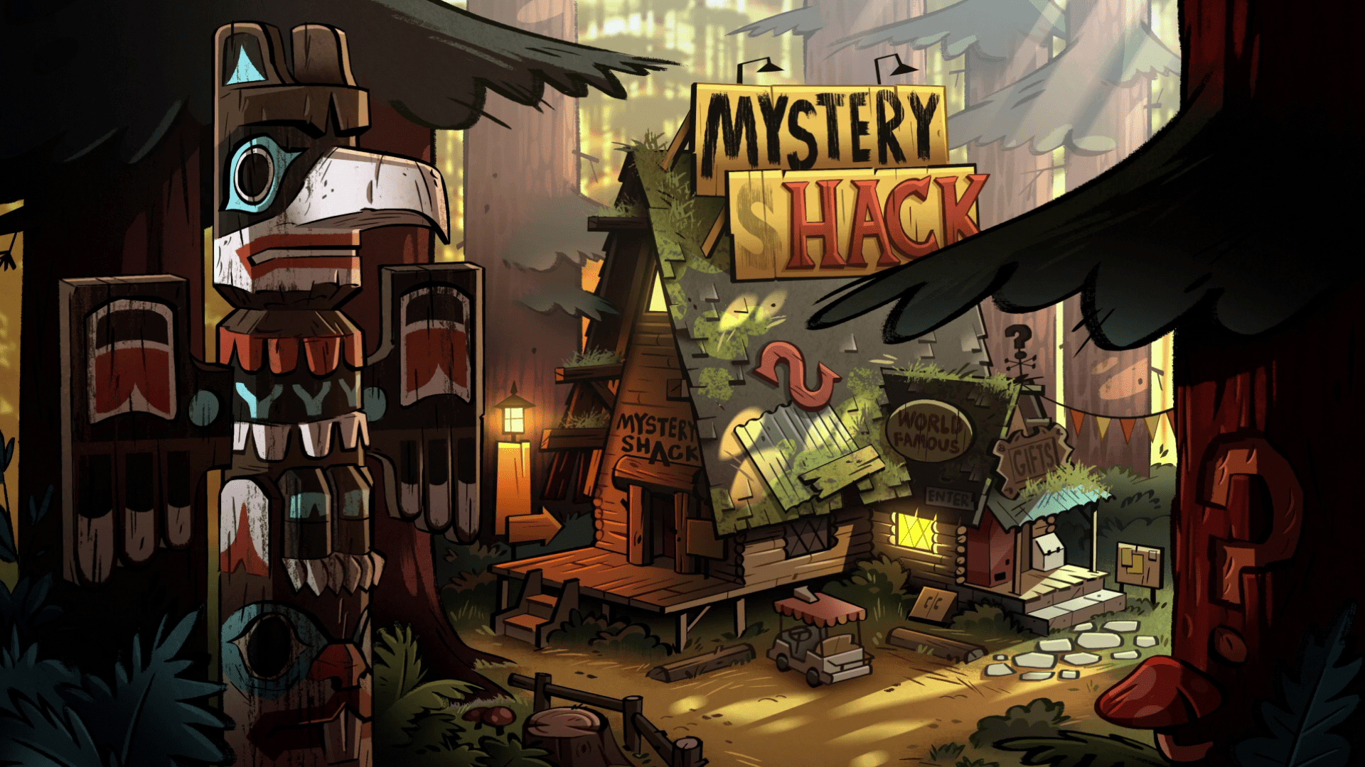 Gravity Falls Mystery Shack Details Set
