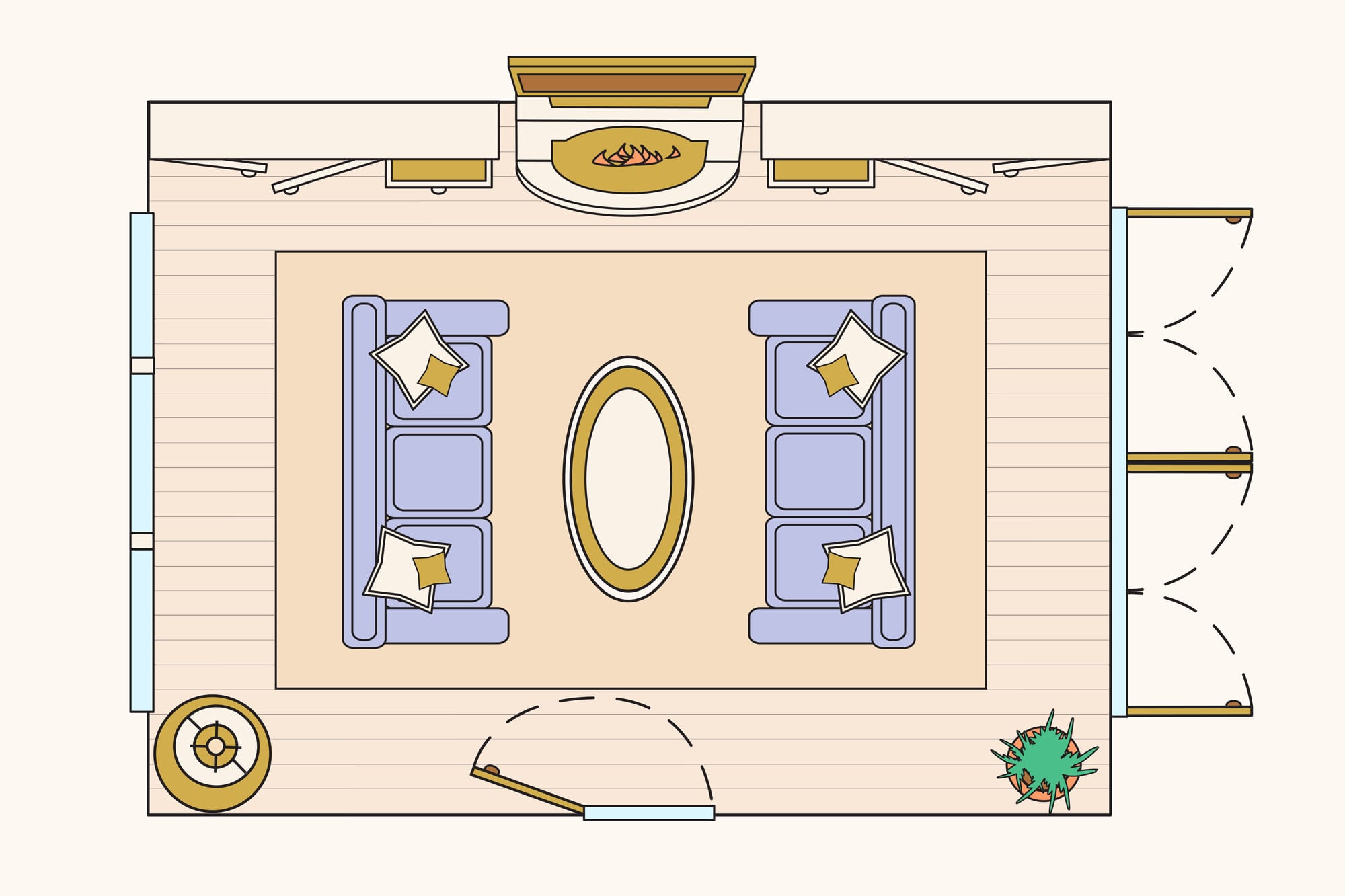 10 Living Room Layouts To Try Sample Floorplans Apartment Therapy