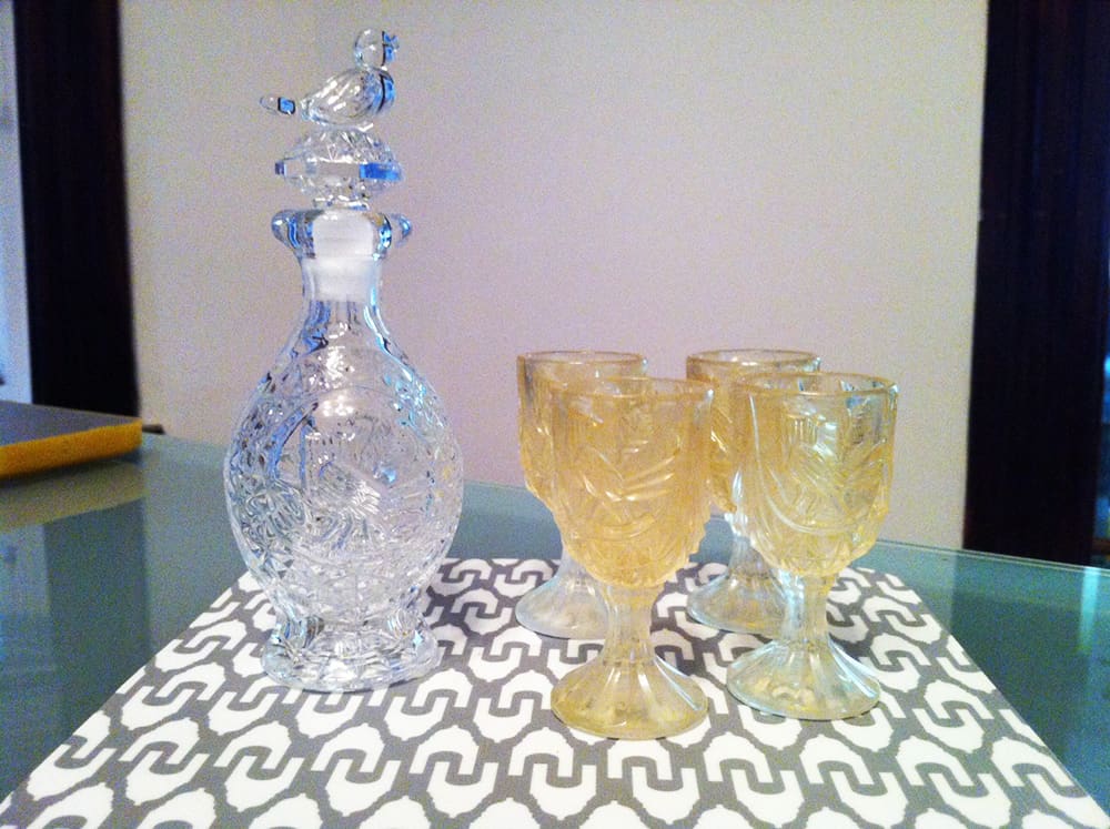 Depression Glass Stemware Brings History to the Table