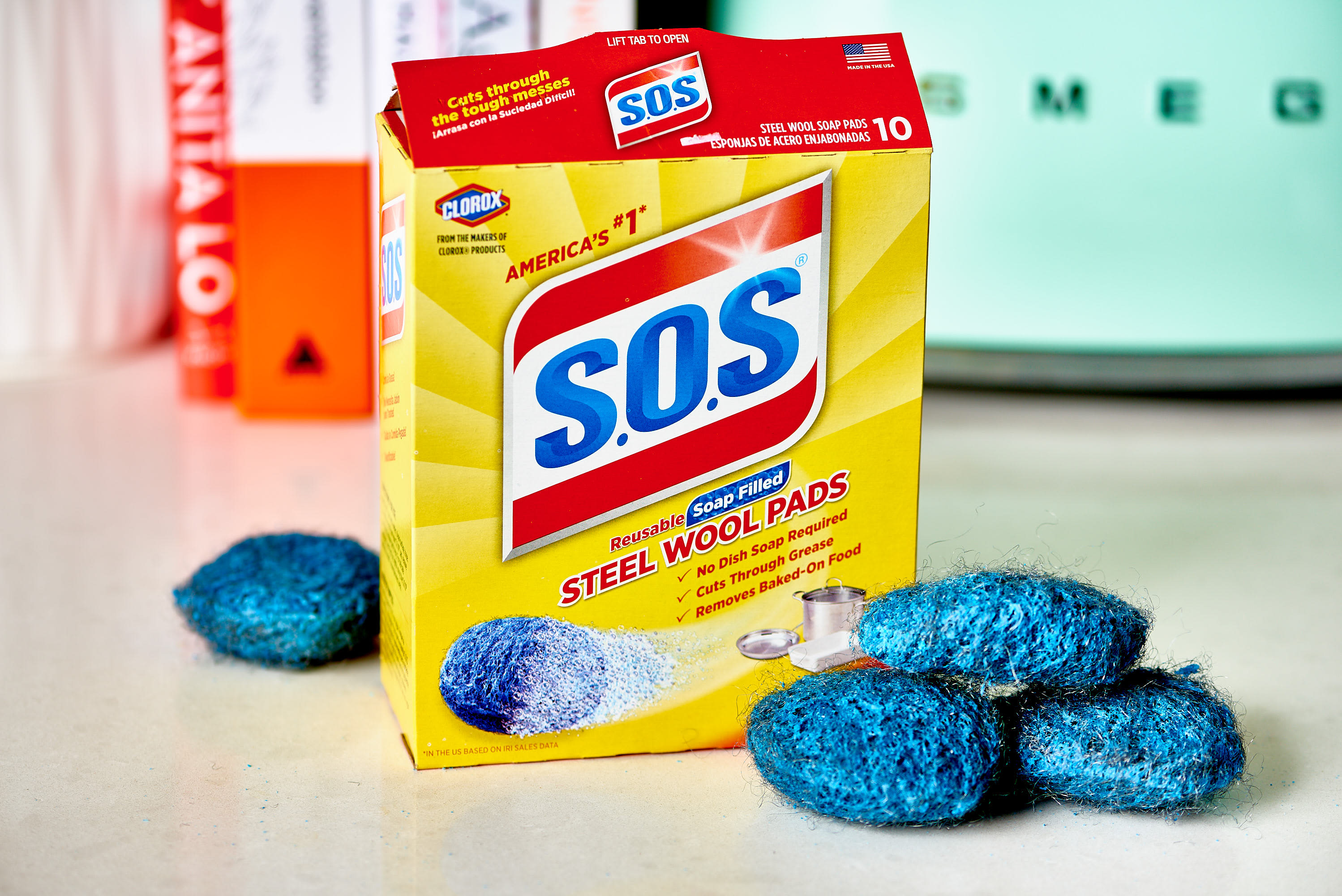 Brillo Steel Wool Scouring Soap Pad (18-Pack) in the Sponges & Scouring Pads  department at