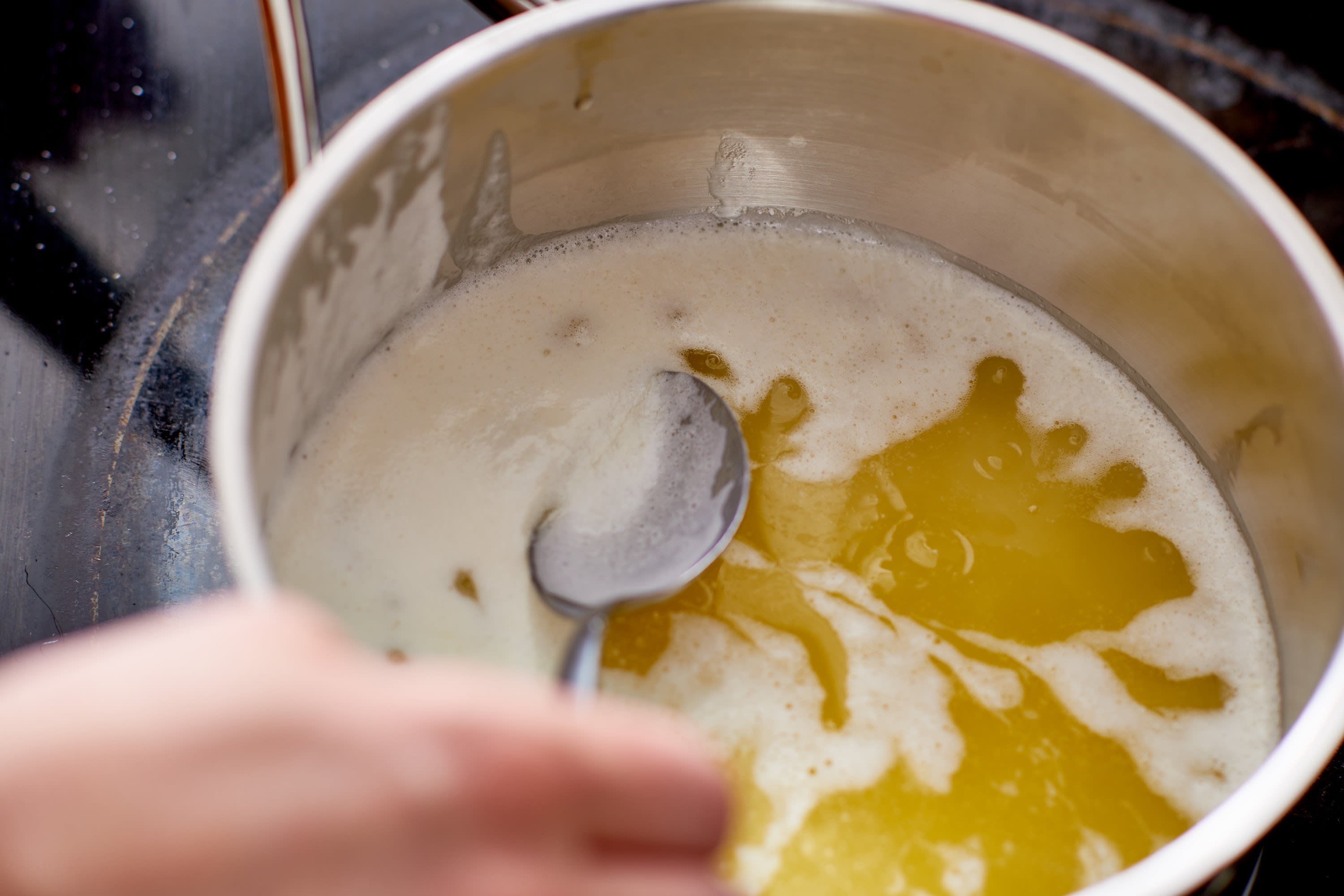 How to make clarified butter - The Bake School