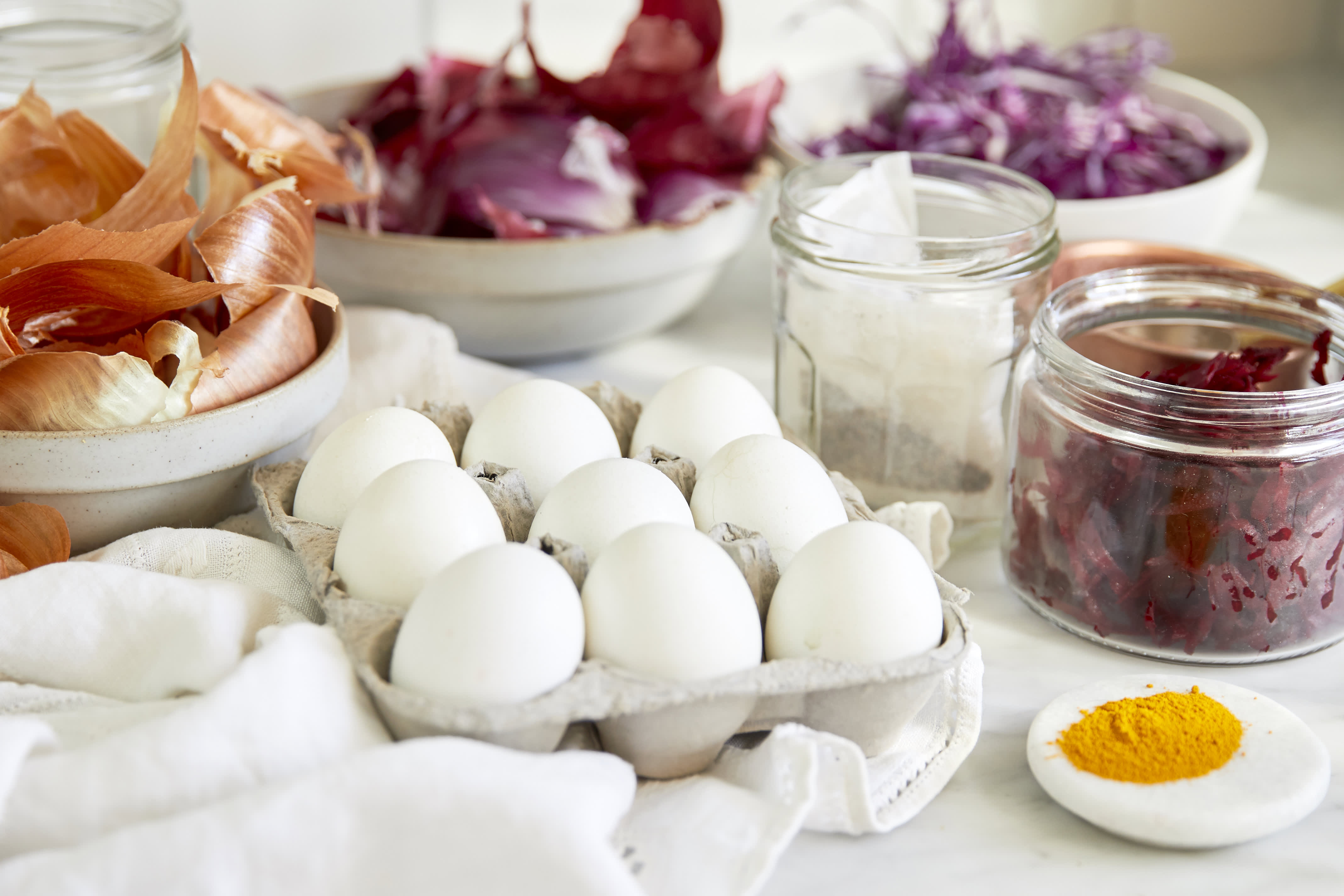 Dying Eggs with Natural Food Coloring